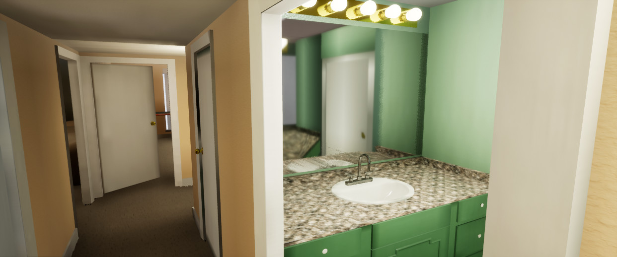 hall bathroom