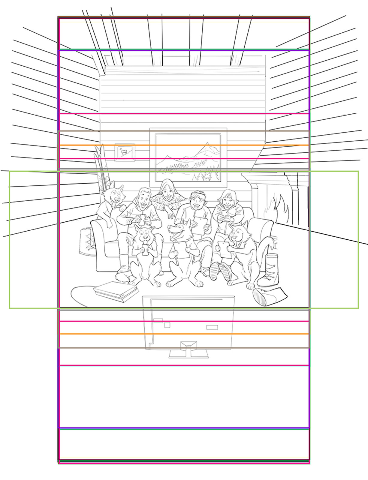 Client layout - formats adaptations