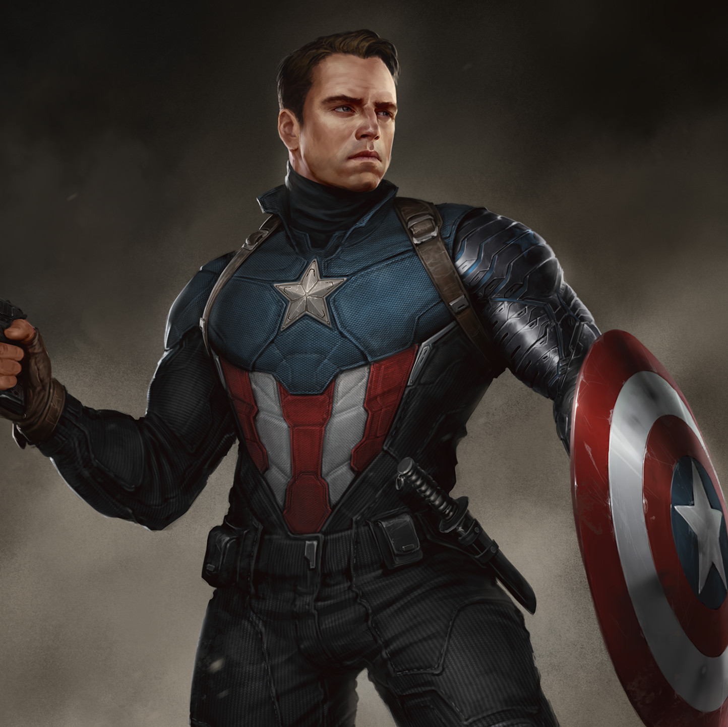 Captain America - Bucky Barnes (MCU Concept) Minecraft Skin