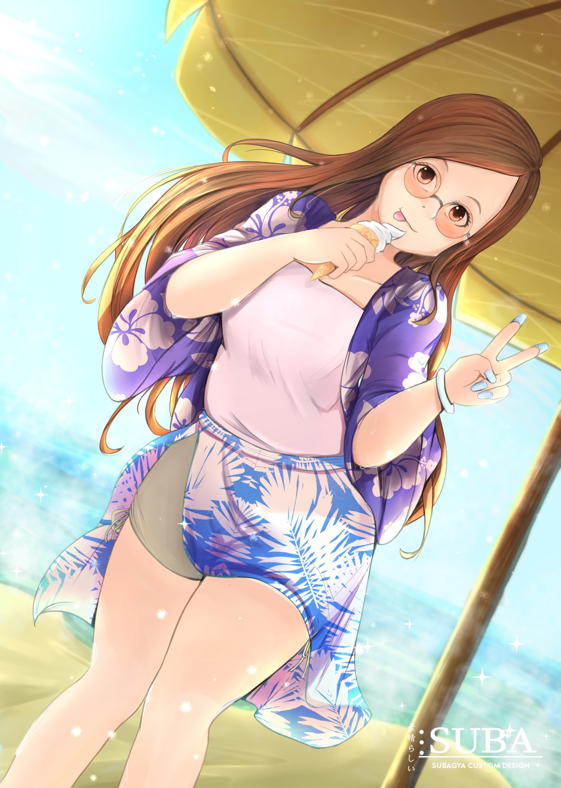 ArtStation - Hawaii Anime Girl