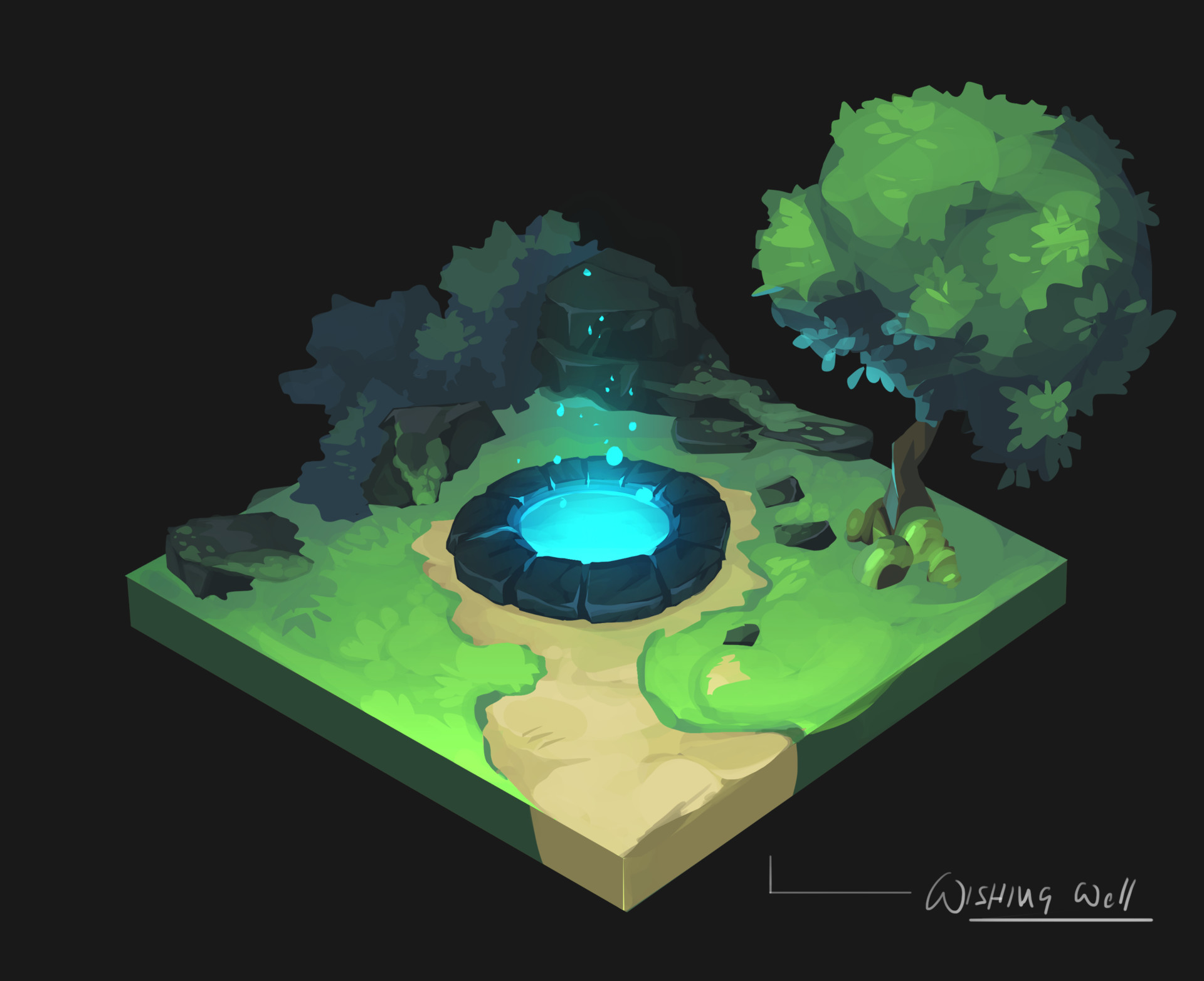 ArtStation - Game Isometric Concept #1