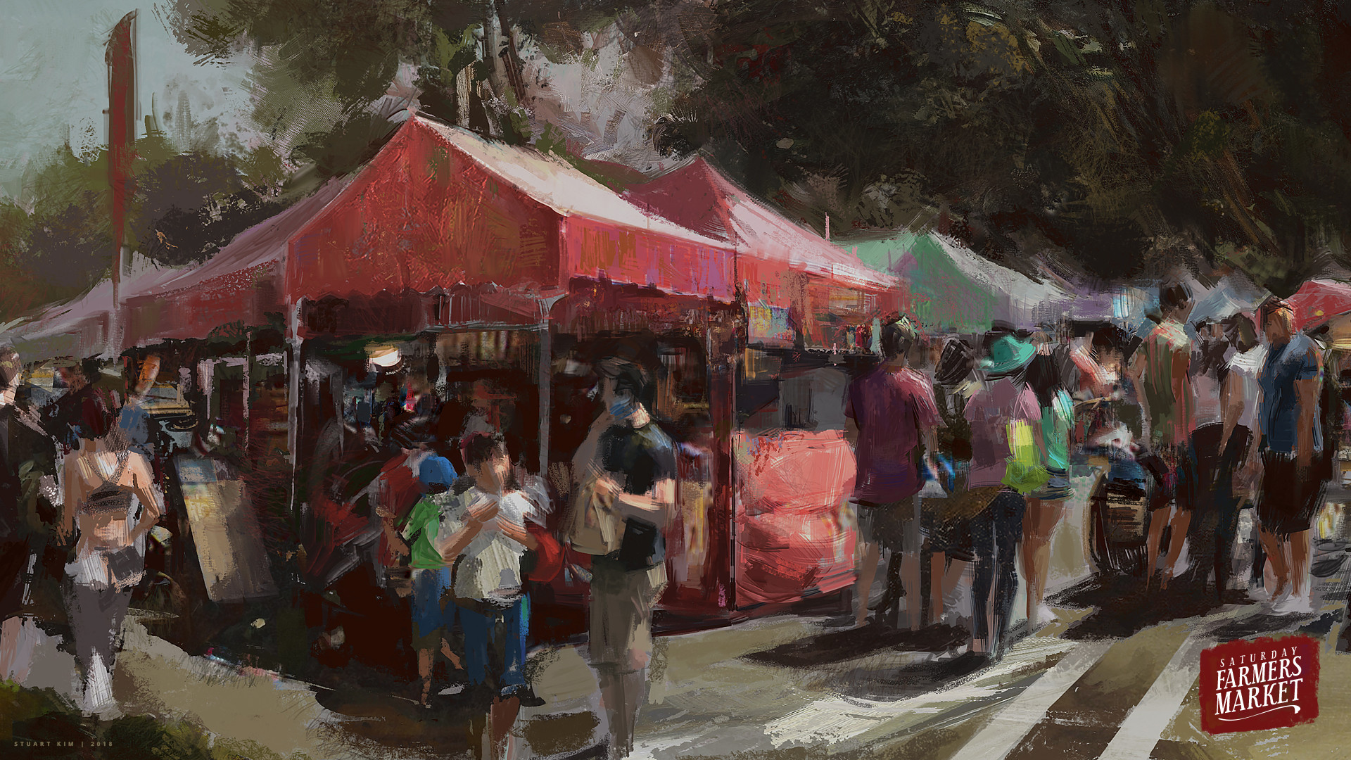 Stuart Kim Saturday Farmers Market