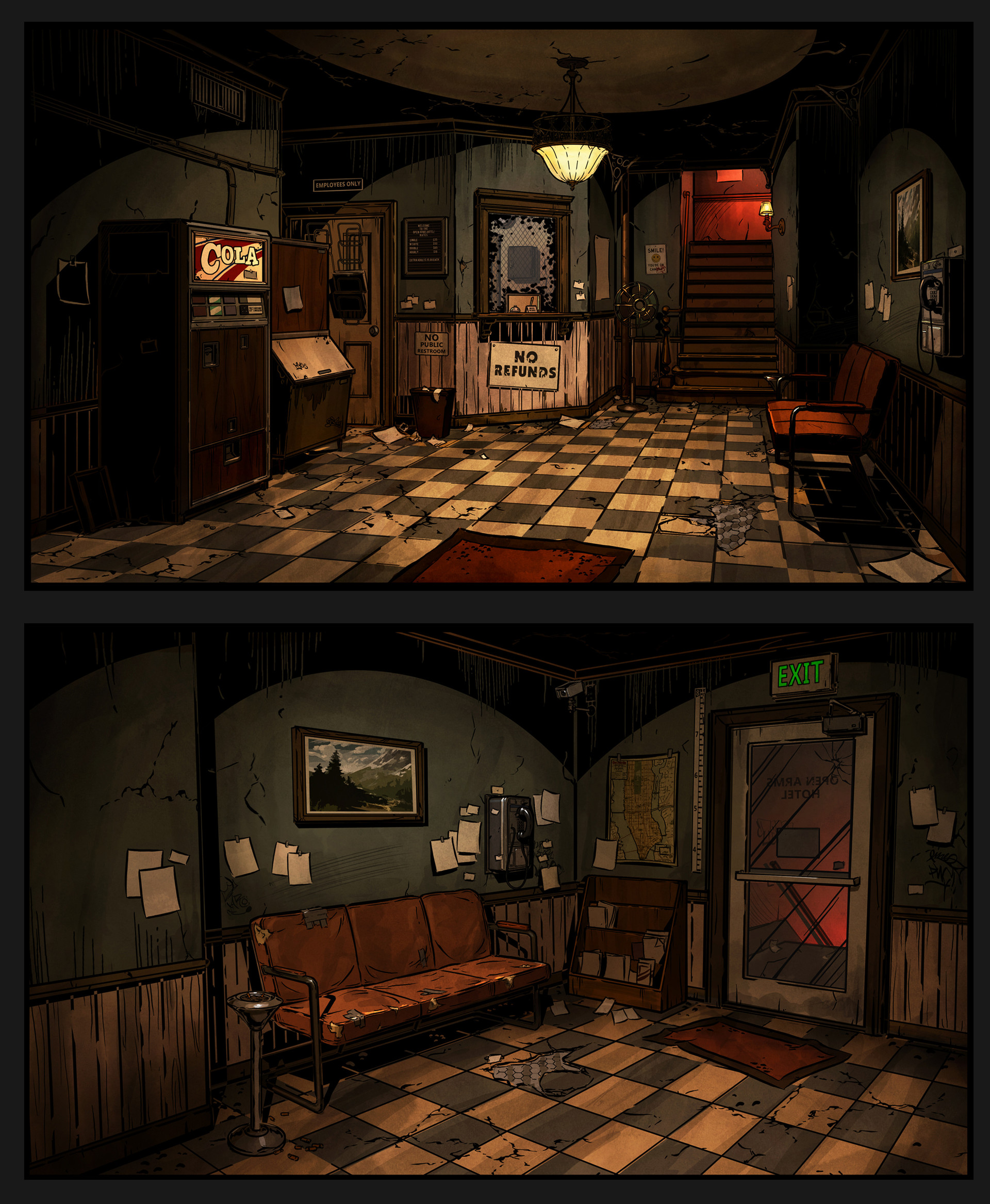 Artstation The Wolf Among Us Concept Art Gray Rogers