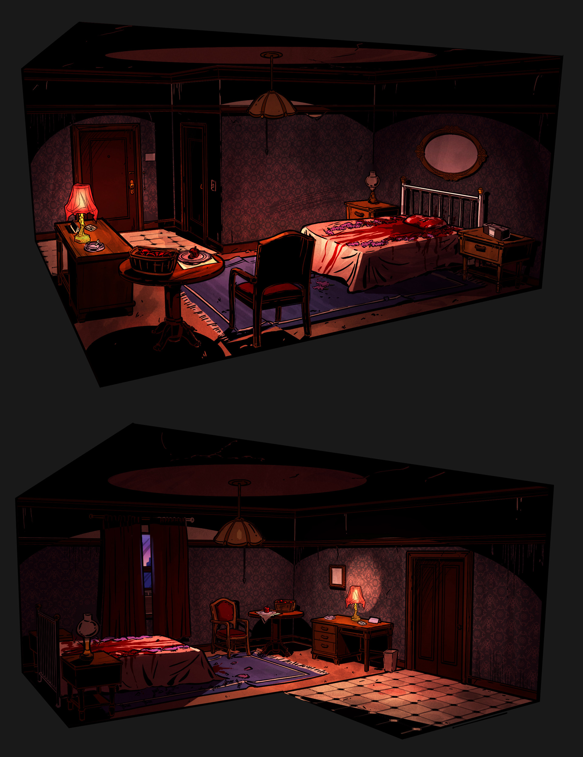 Artstation The Wolf Among Us Concept Art Gray Rogers