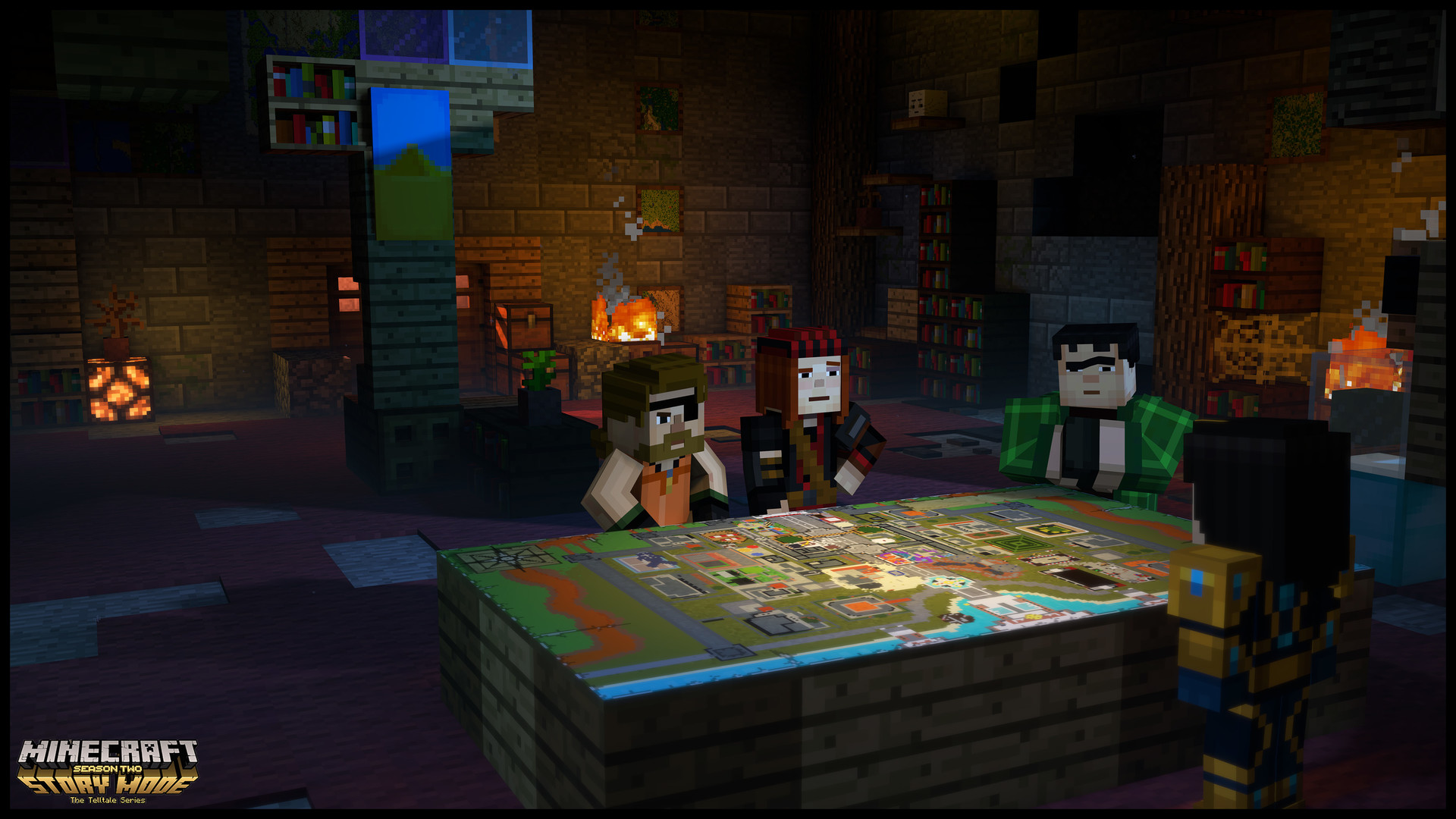 Minecraft Story Mode - Season 2 Art Board Print for Sale by King-Kai23