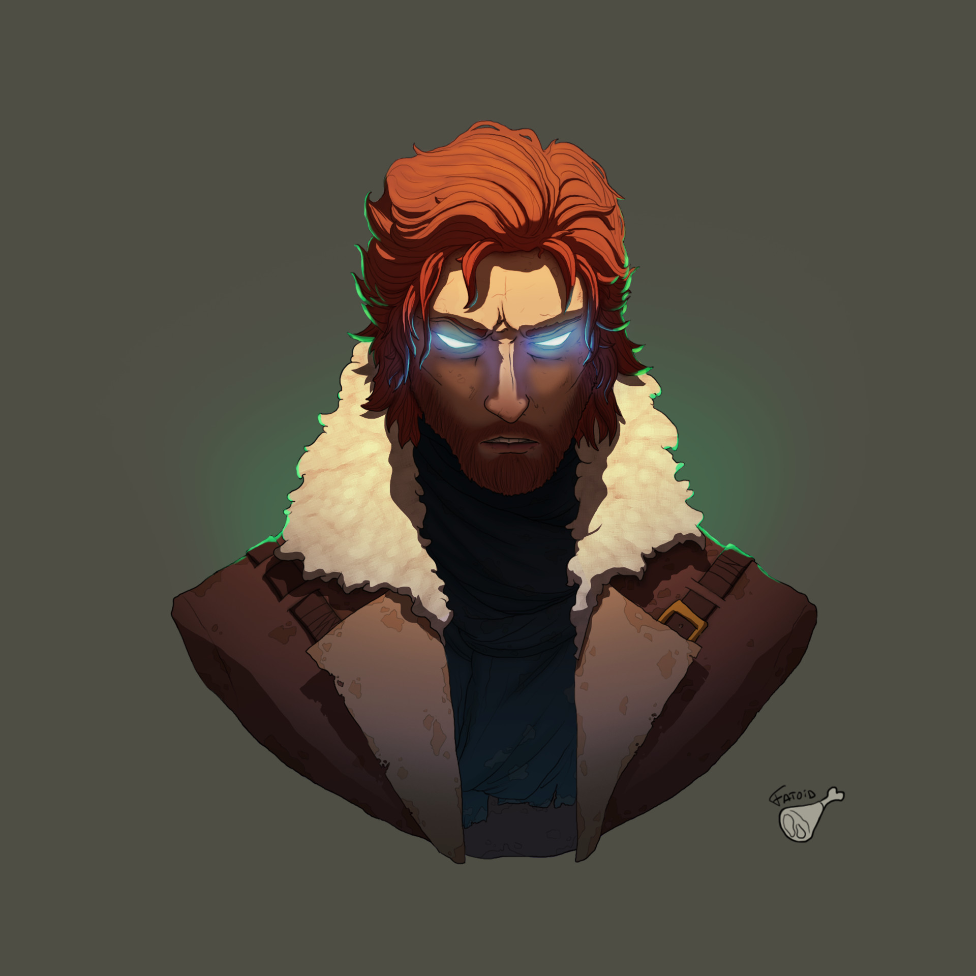 Artstation Critical Role Fan Art Calleb Eliott Renie