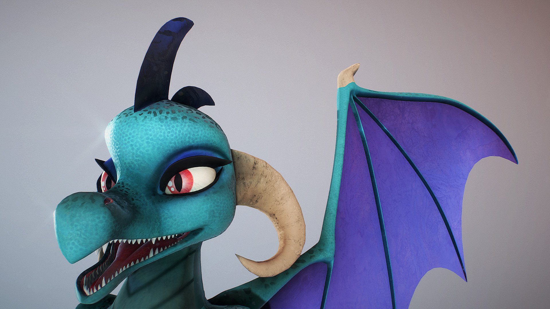 Artstation The Making Of Ember And Spike Kaiden Jackson