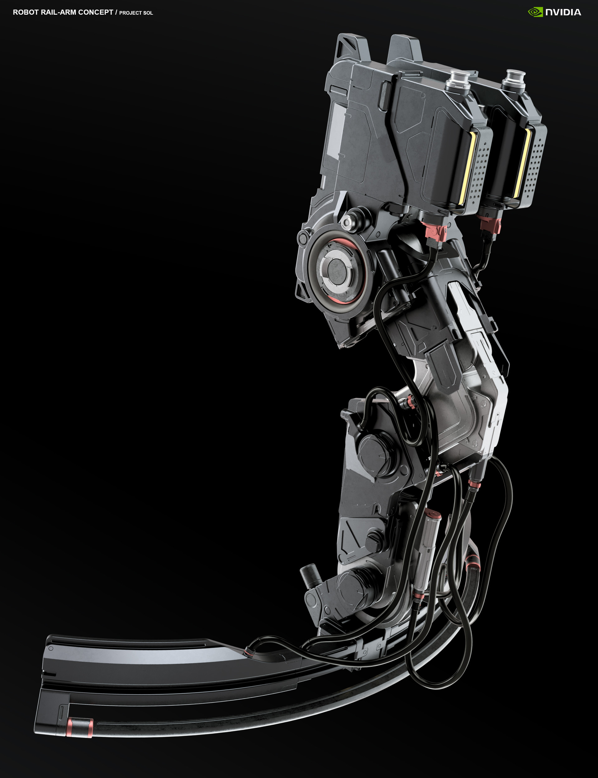 Gregor Kopka - Rail arm for the main robotic arm