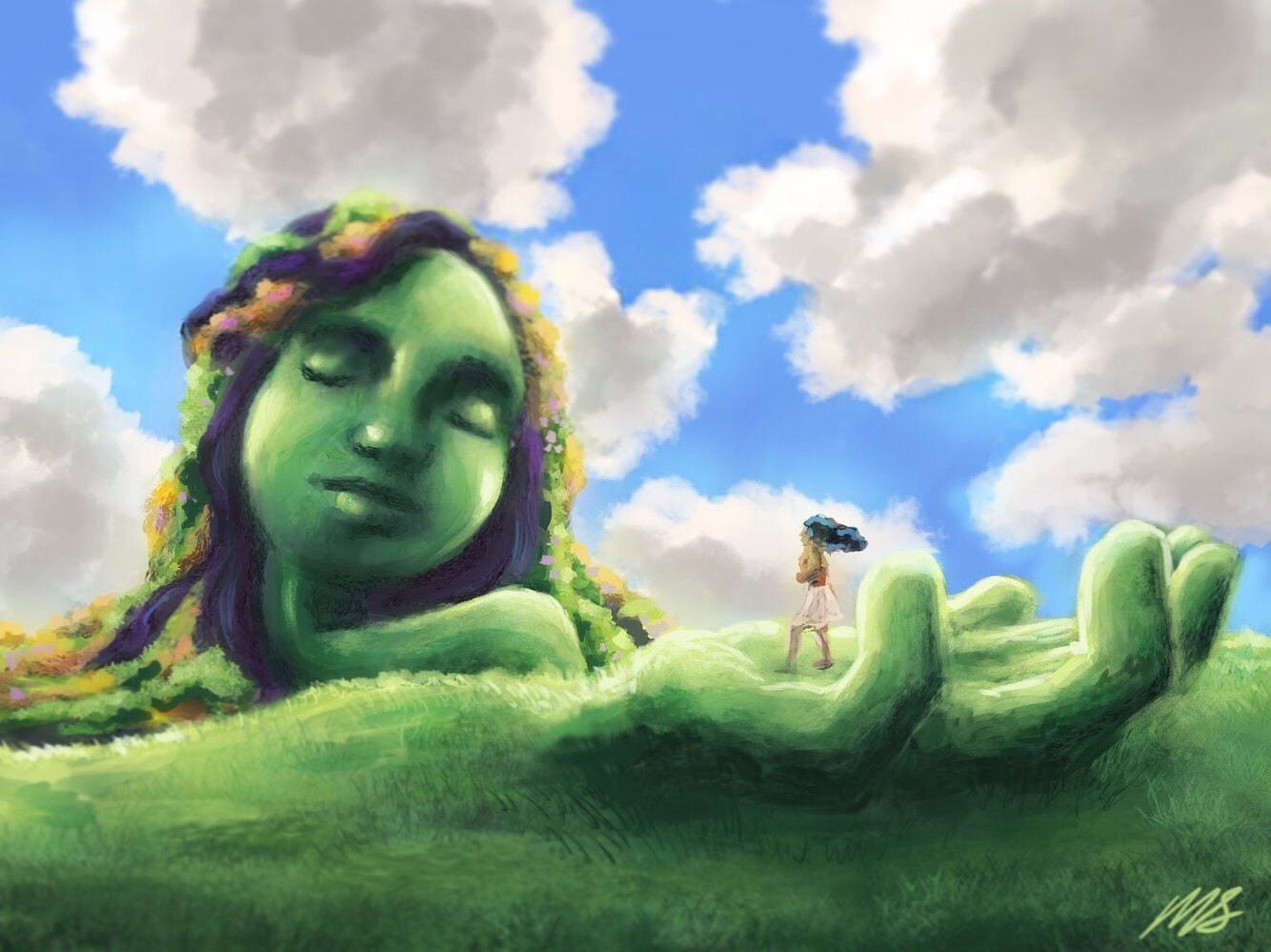 Constantly Nonplussed Cosmoanimato Te Fiti Concept Art