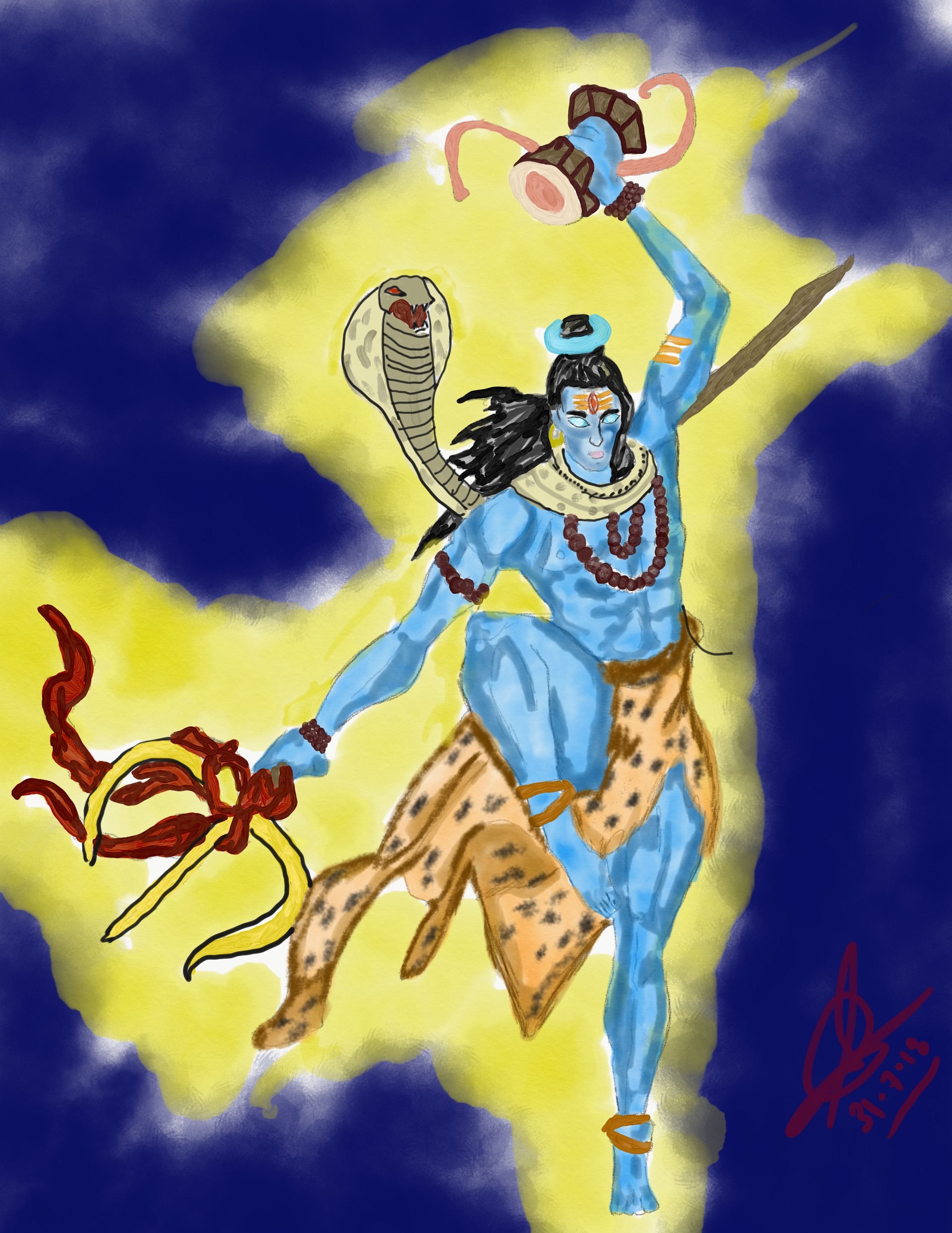 ArtStation - Shiva different from🕉