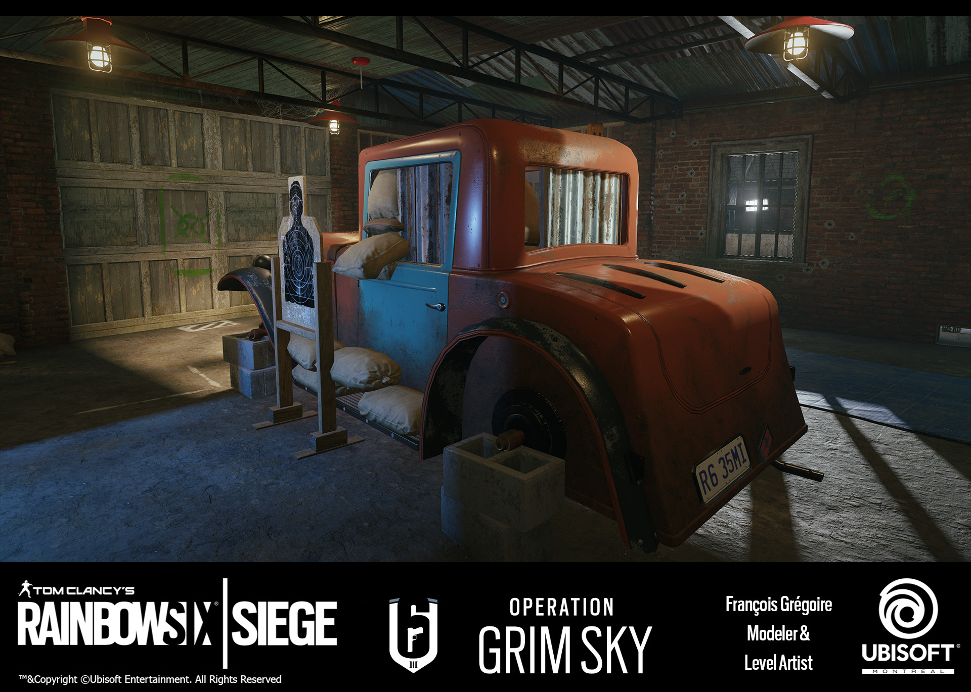 Francois Gregoire Rainbow Six Siege Operation Grim Sky Art On Map