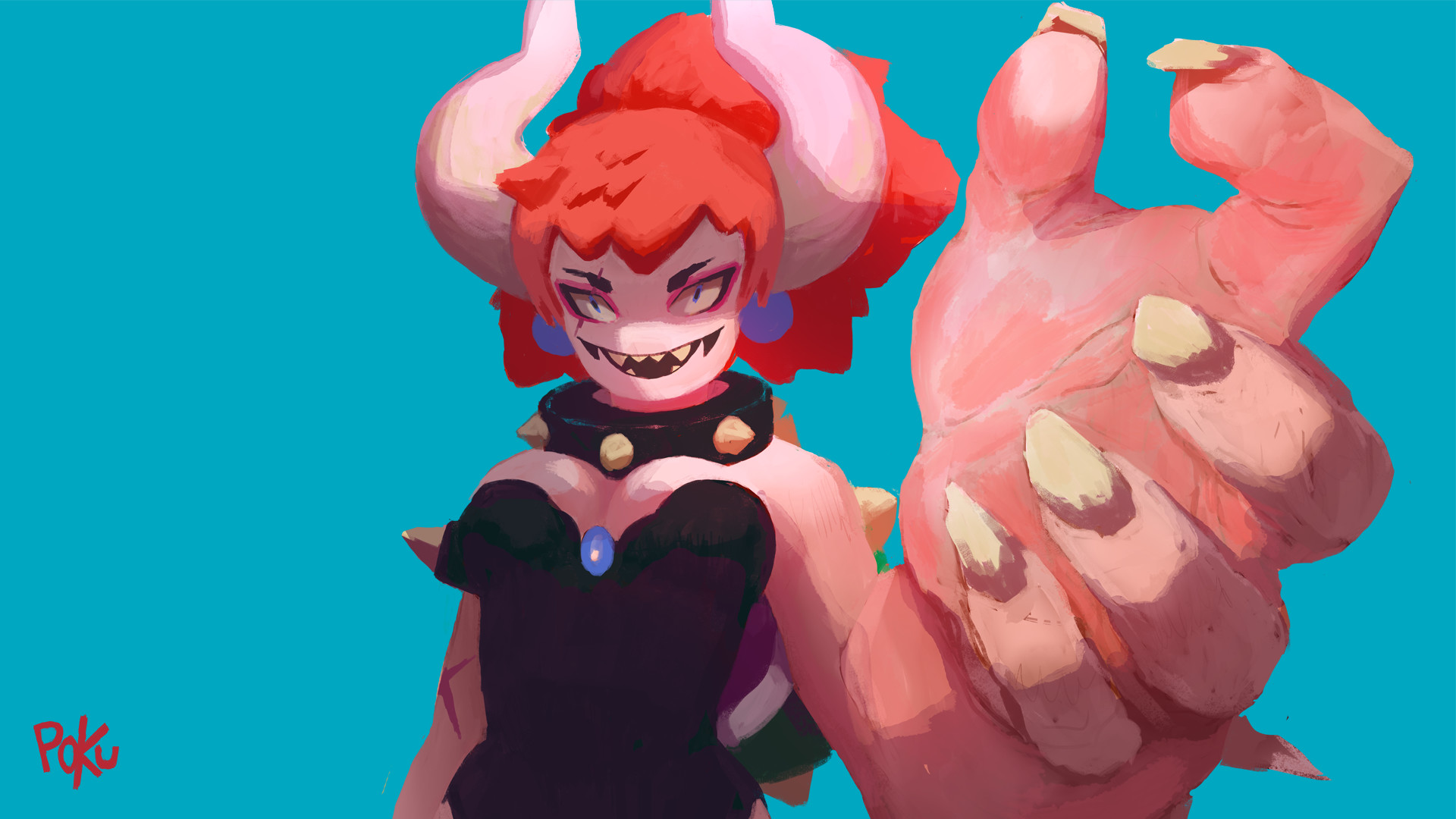 Bowsette Wallpapers  Wallpaper Cave