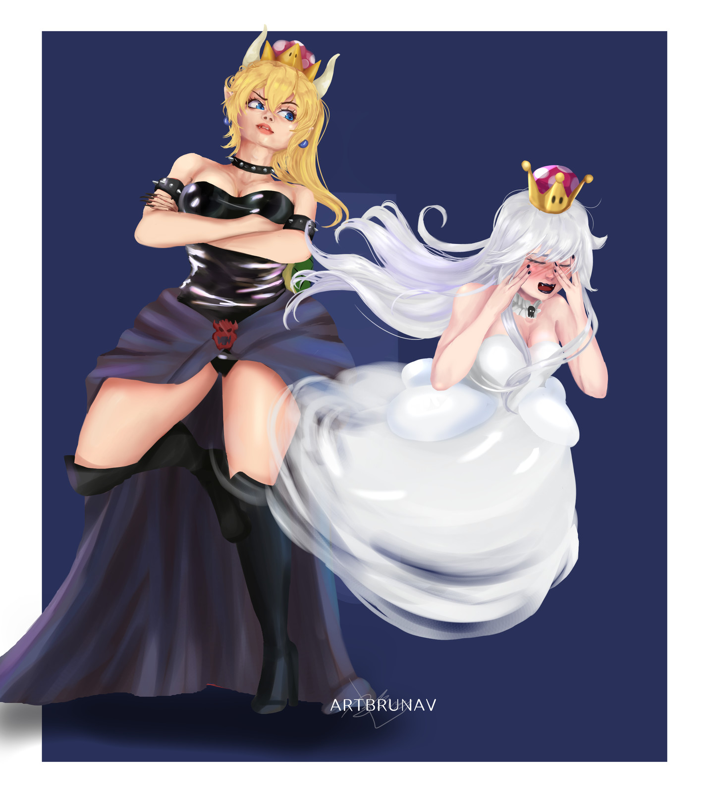 Princess King Boo and Баузетта Yuri