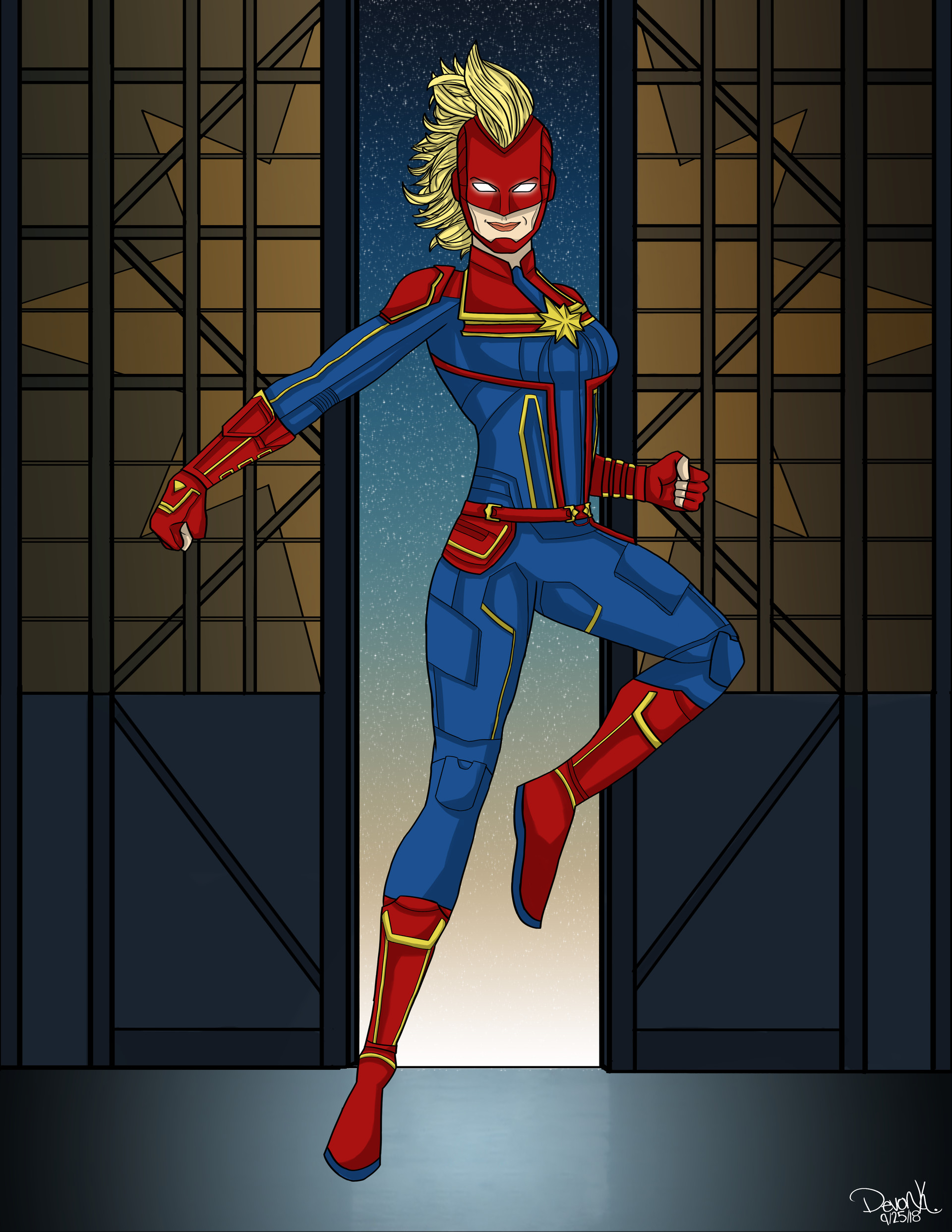 Devon Kennedy - Captain Marvel (MCU/Comics)