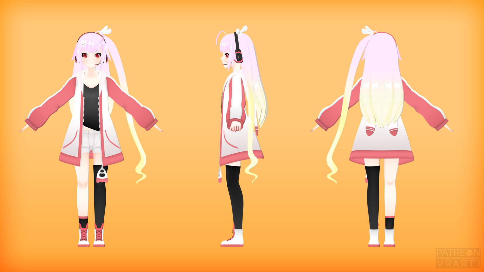 drawing vtuber model