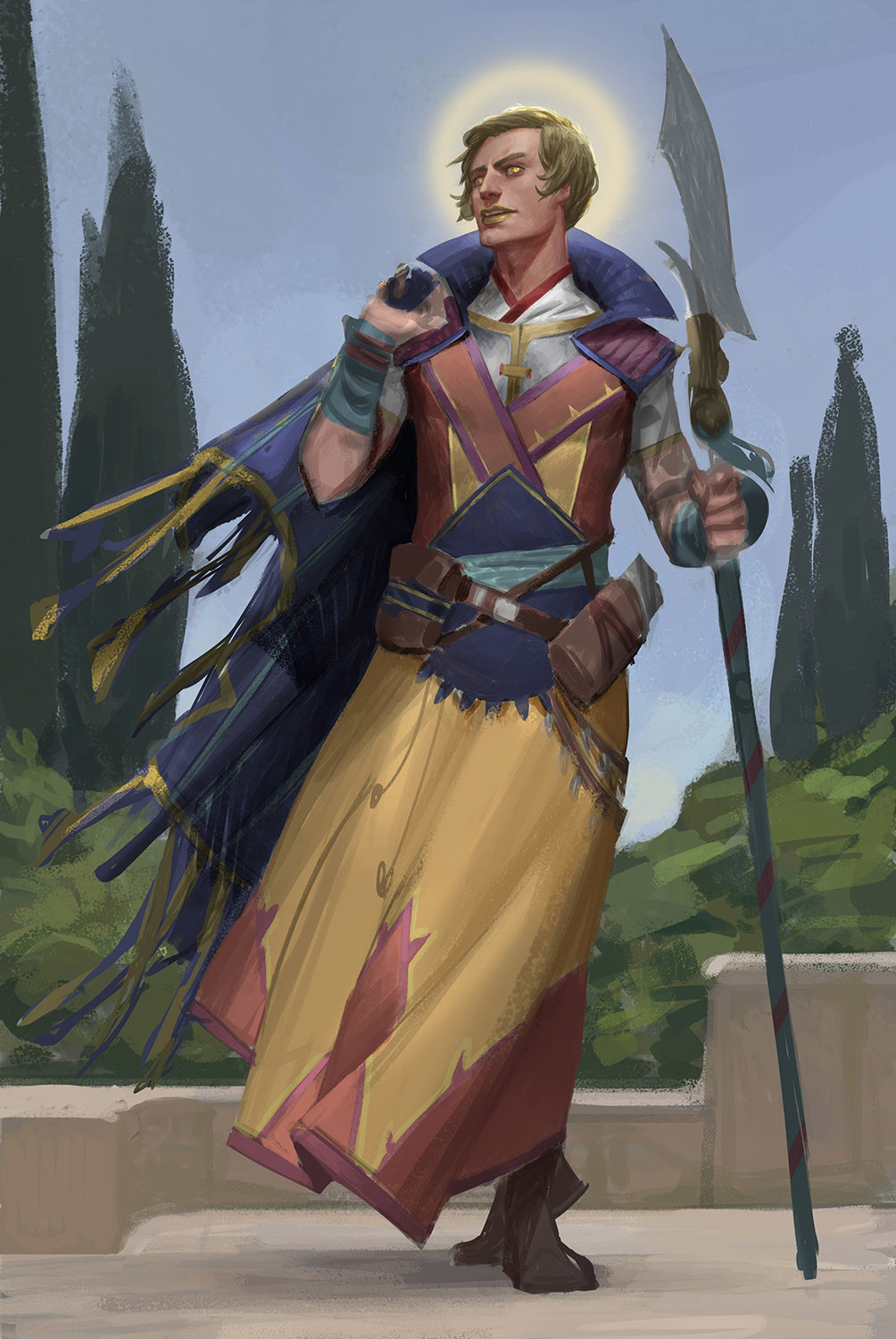 aasimar miniature male
