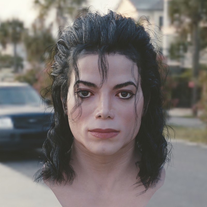 Stephan Plotnicov 3d Model Michael Jackson Head Stephan Plotnicov 3d Model Michael Jackson Head