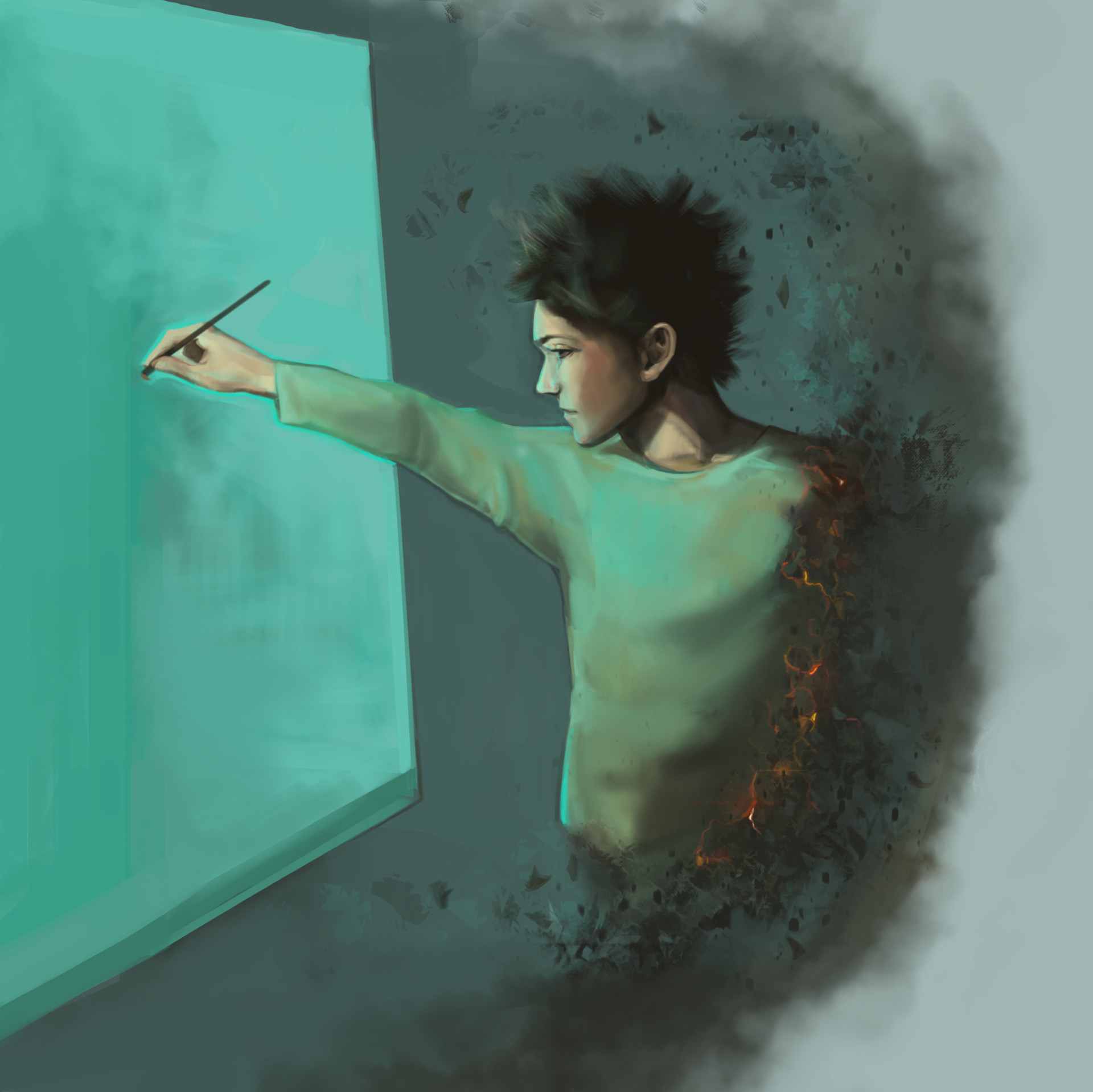 ArtStation And the Brush Fell