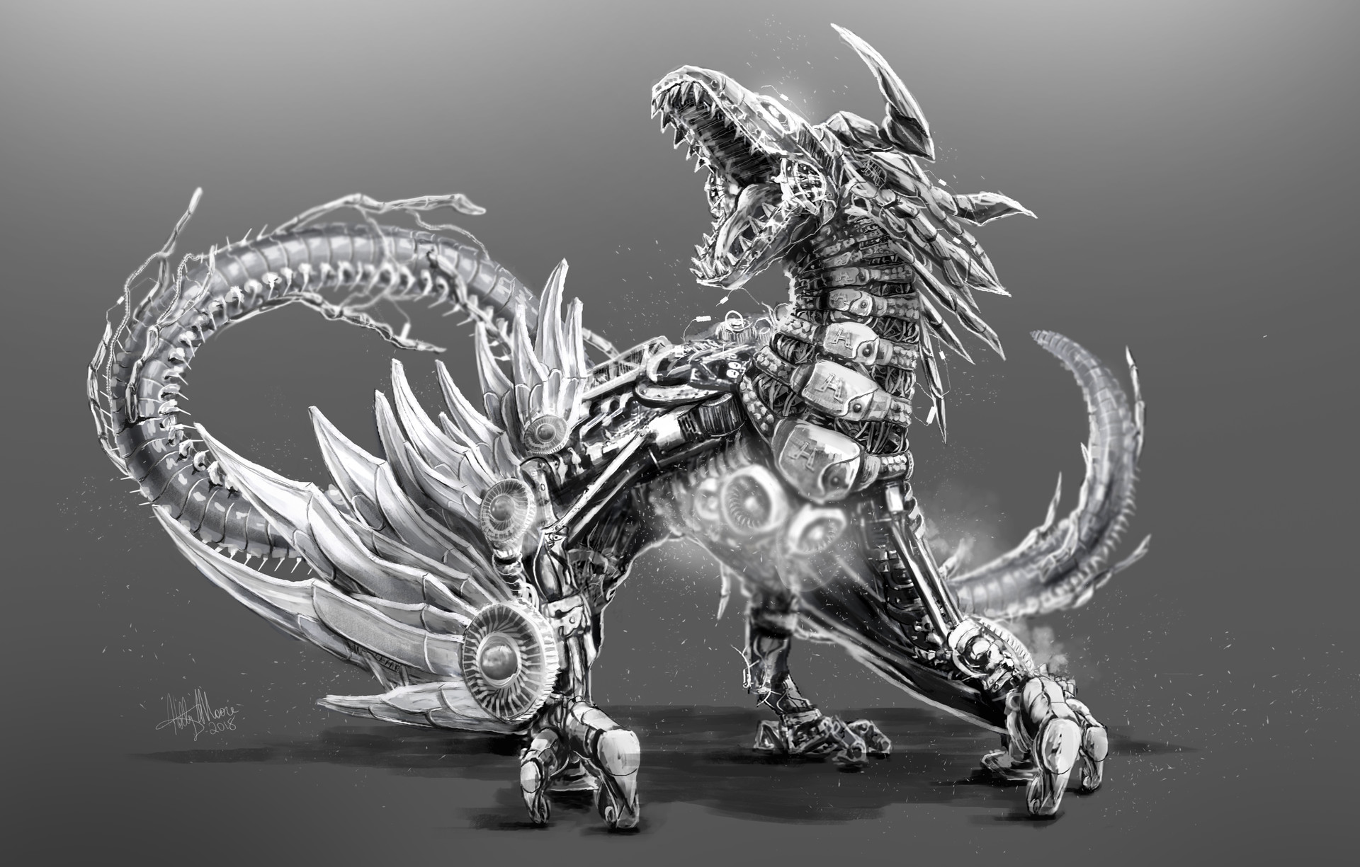 Holly Moore Mech Dragon