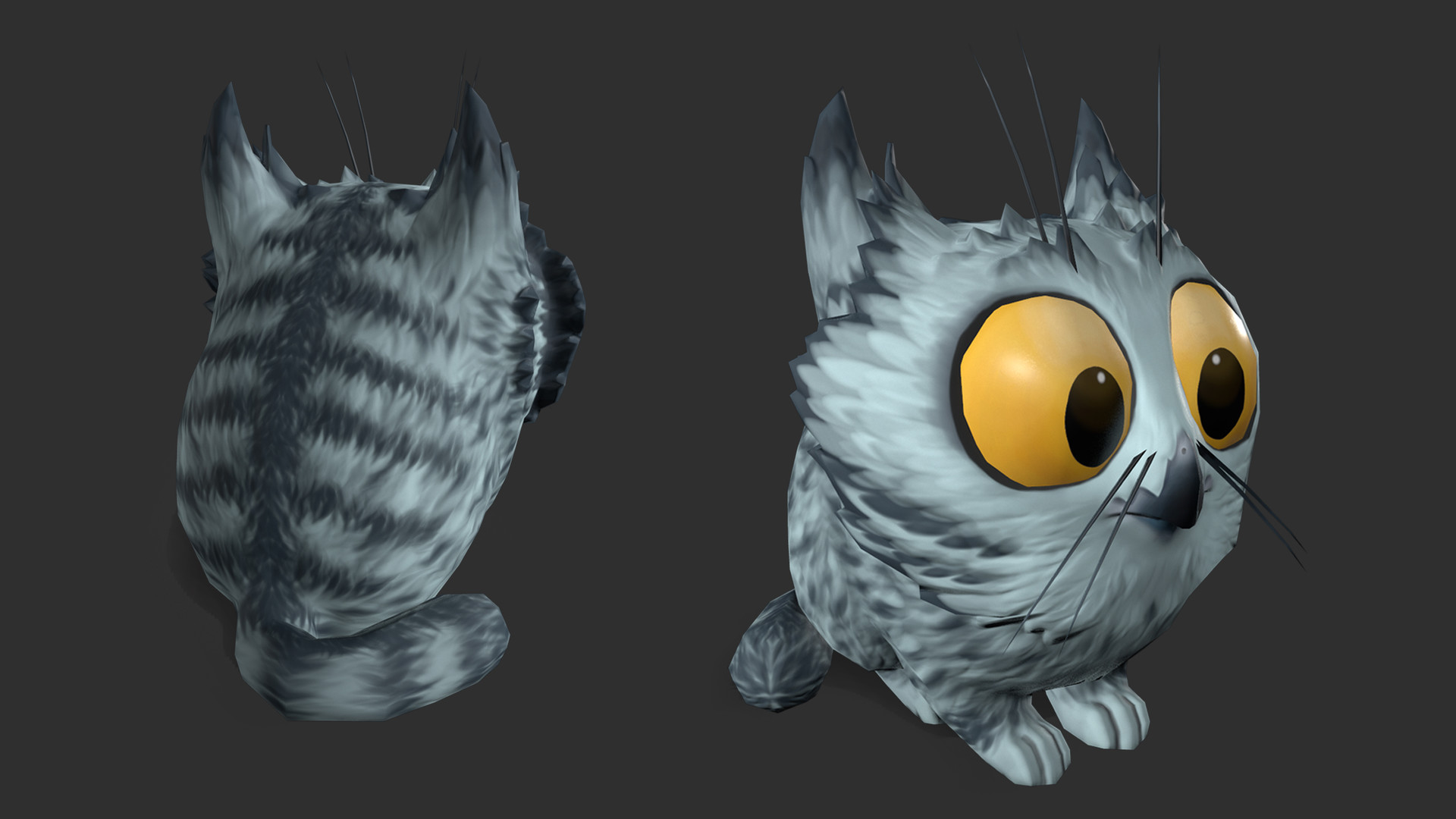 Artstation Cat Owl Jean Stephane Bourquin