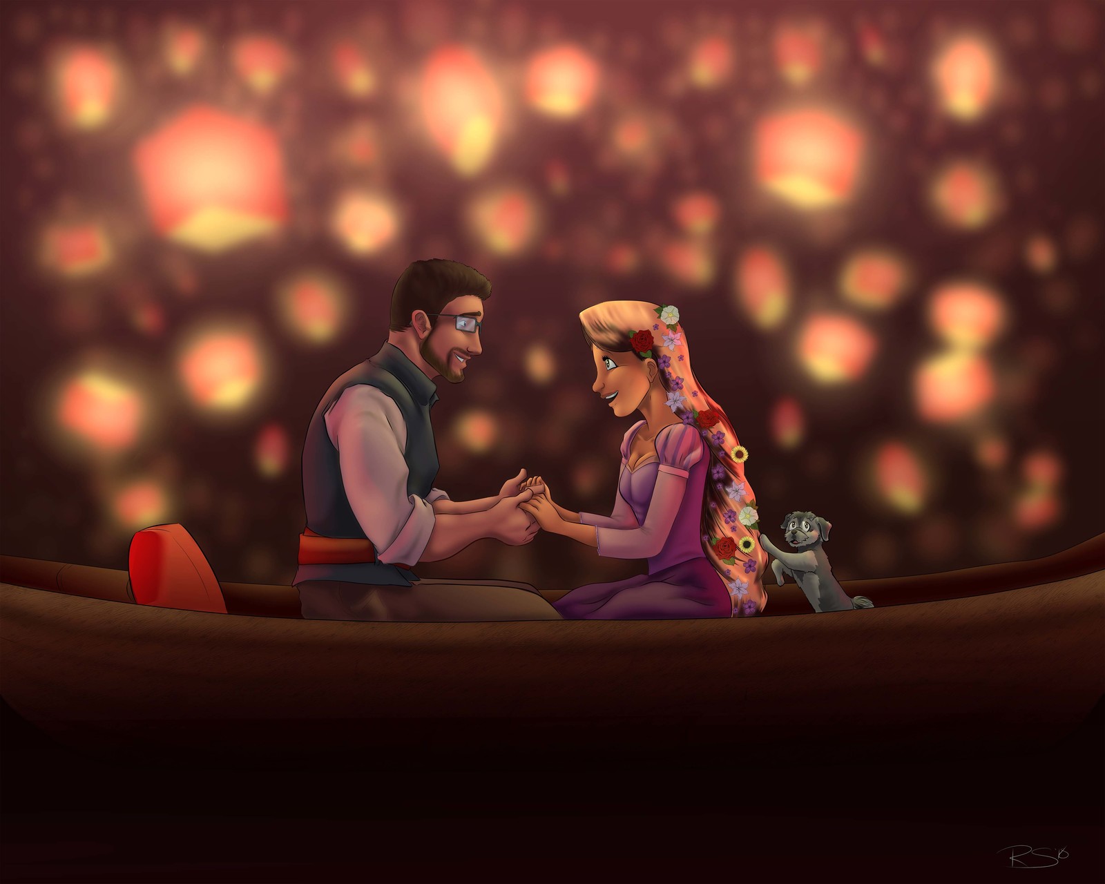 Artstation Tangled Inspired Commission Richard Simpson