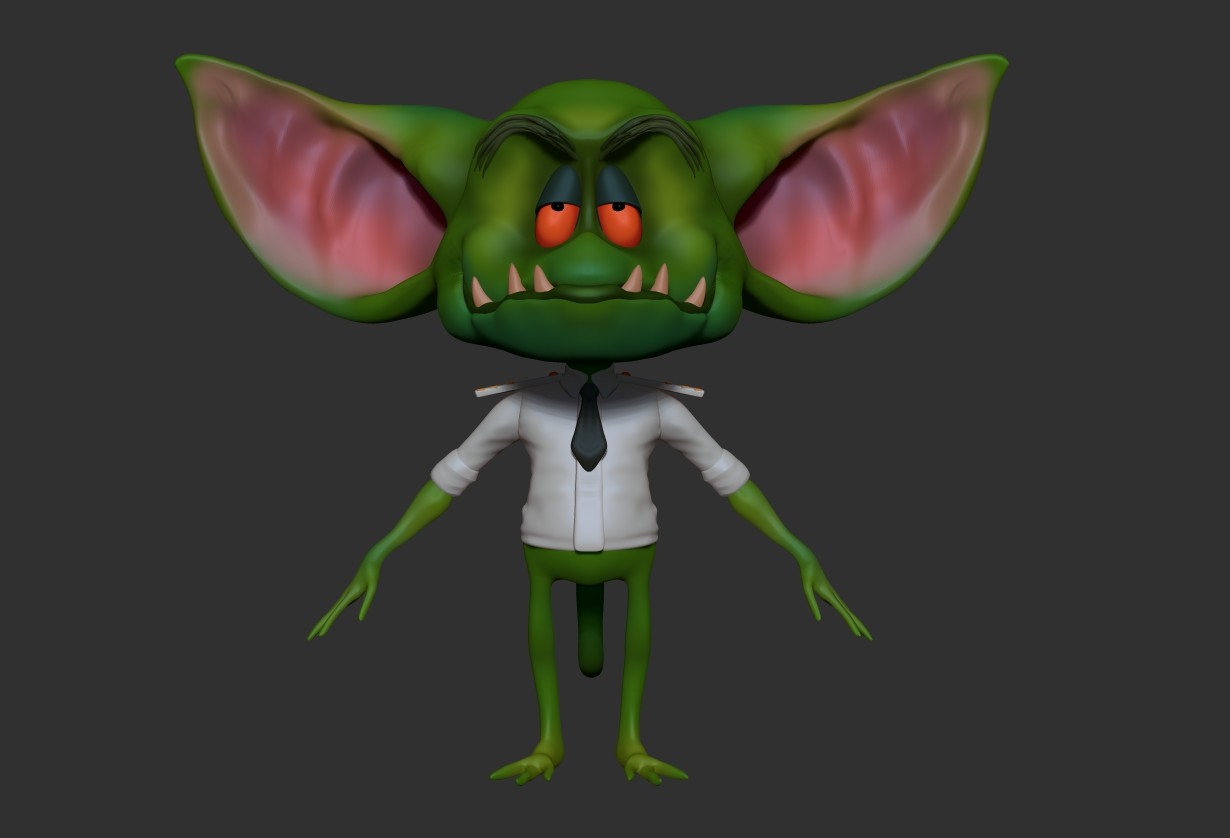 Konstantin Kireev Gremlin Pilot From Hotel Transylvania 3 Wip