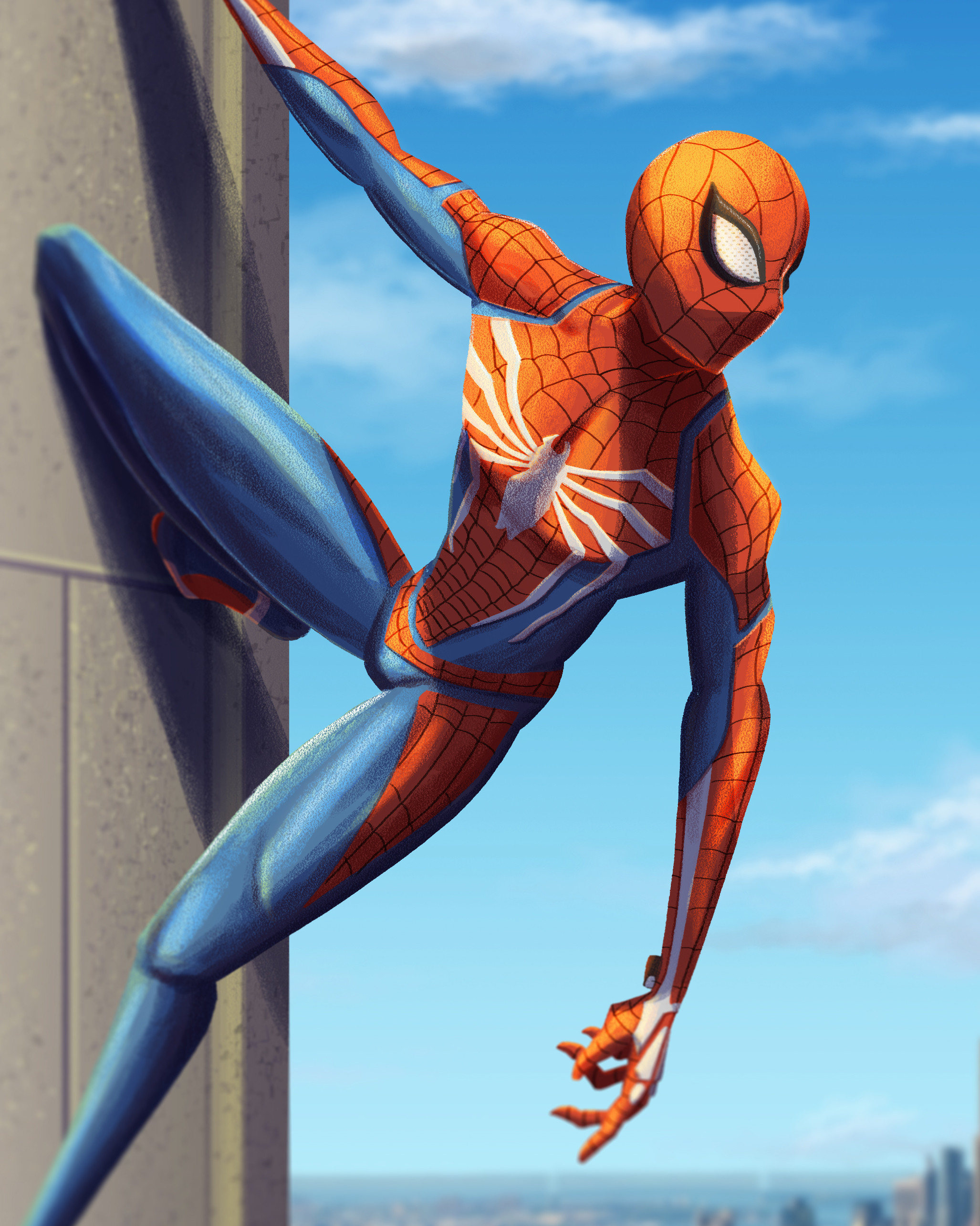 Rafael Andrade - Illustrator / 2d Animator - Spiderman PS4