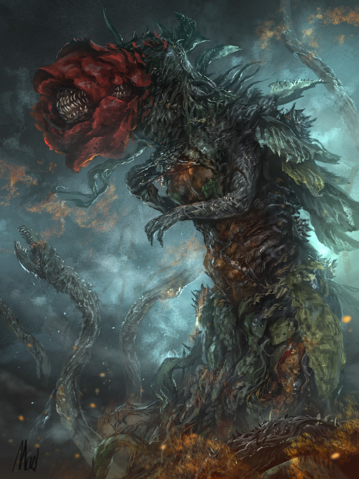ArtStation Shin Biollante 2016