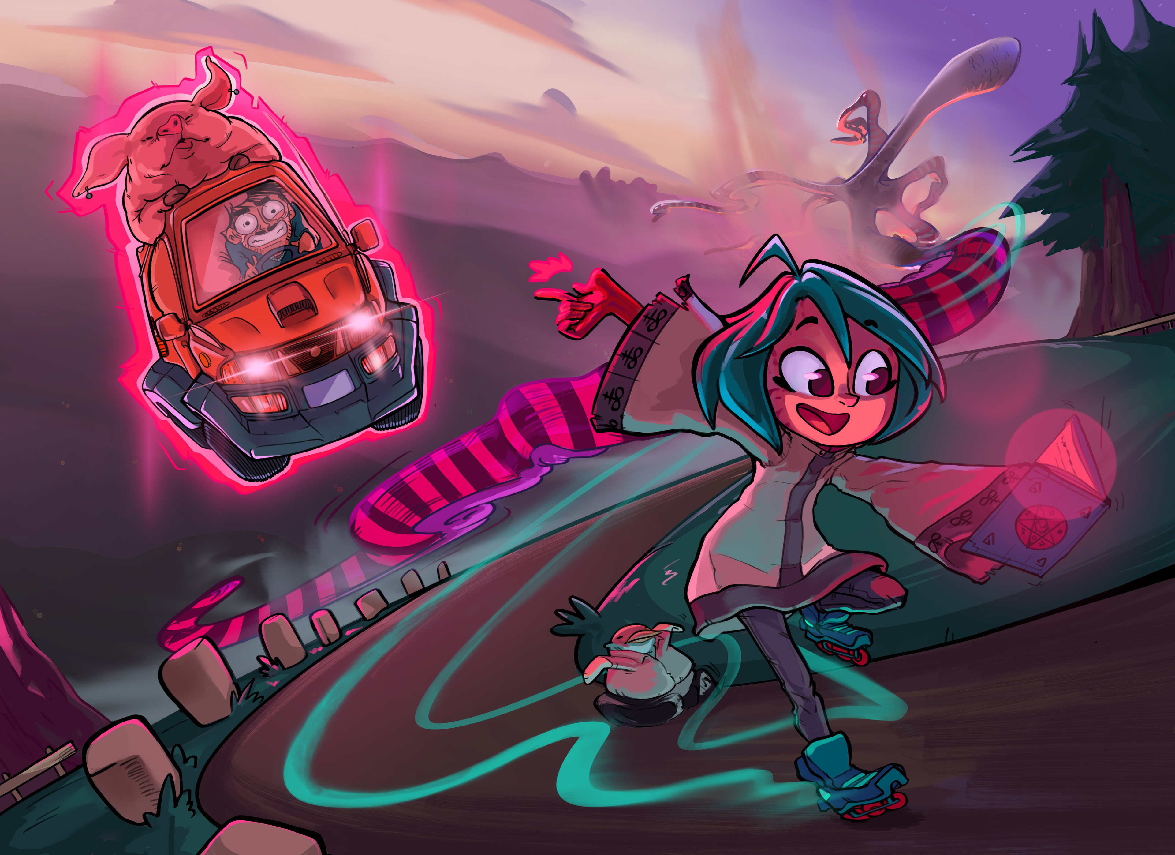 What could go wrong summoning a giant octopus?