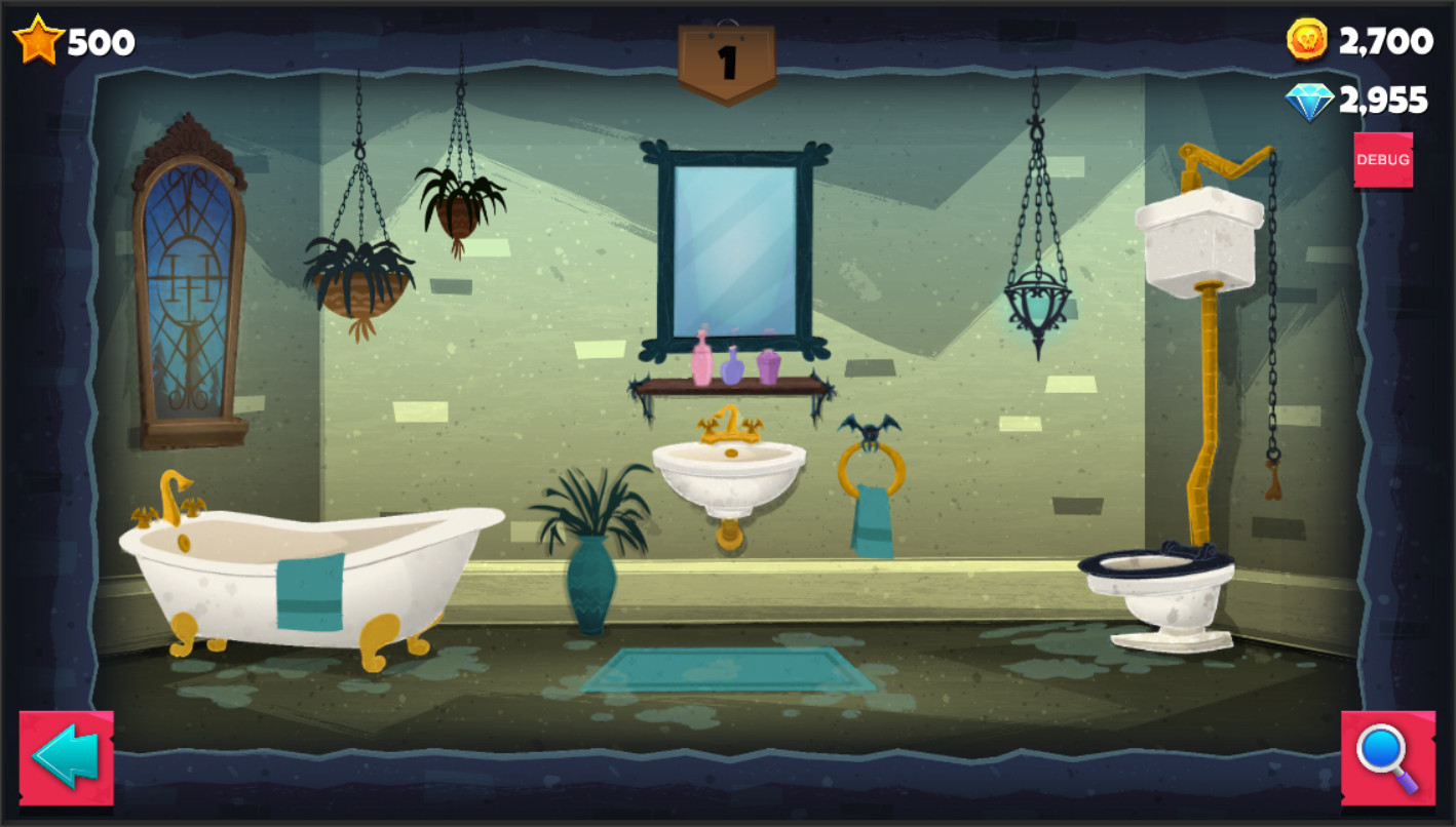 In Game Screenshot.
Hotel Decoration Metagame