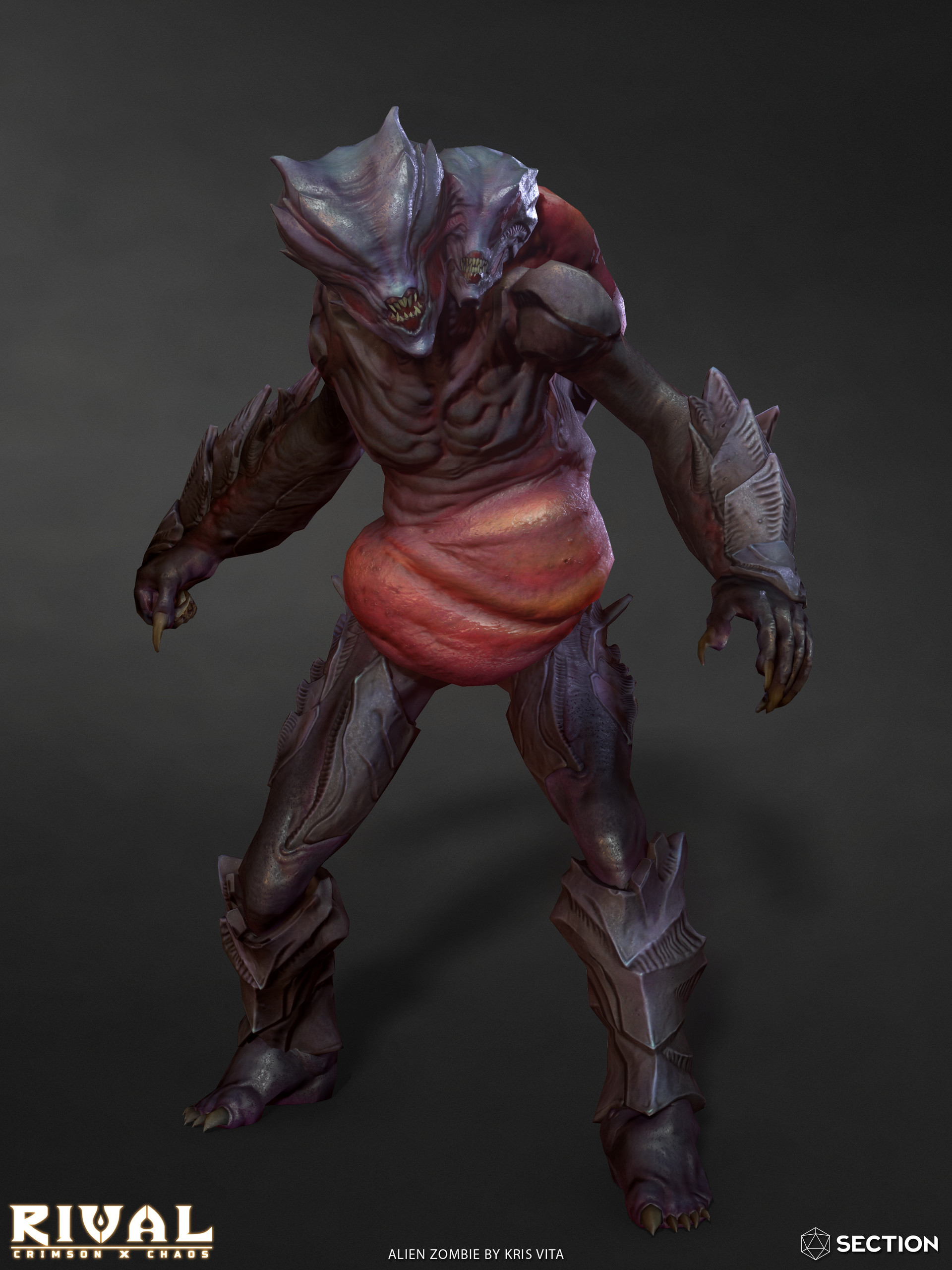 Artstation Alien Zombie Cosmetic Skin Kristopher Carlobarley Vita