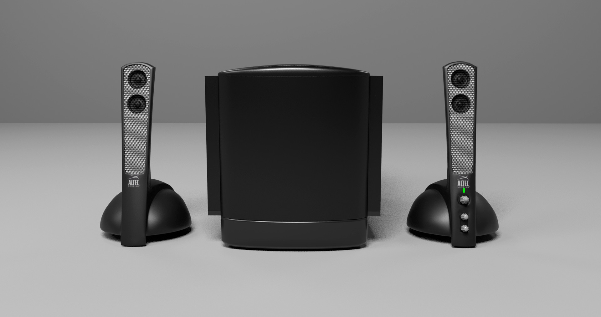 altec lansing atp3 3-piece speaker system windows 7