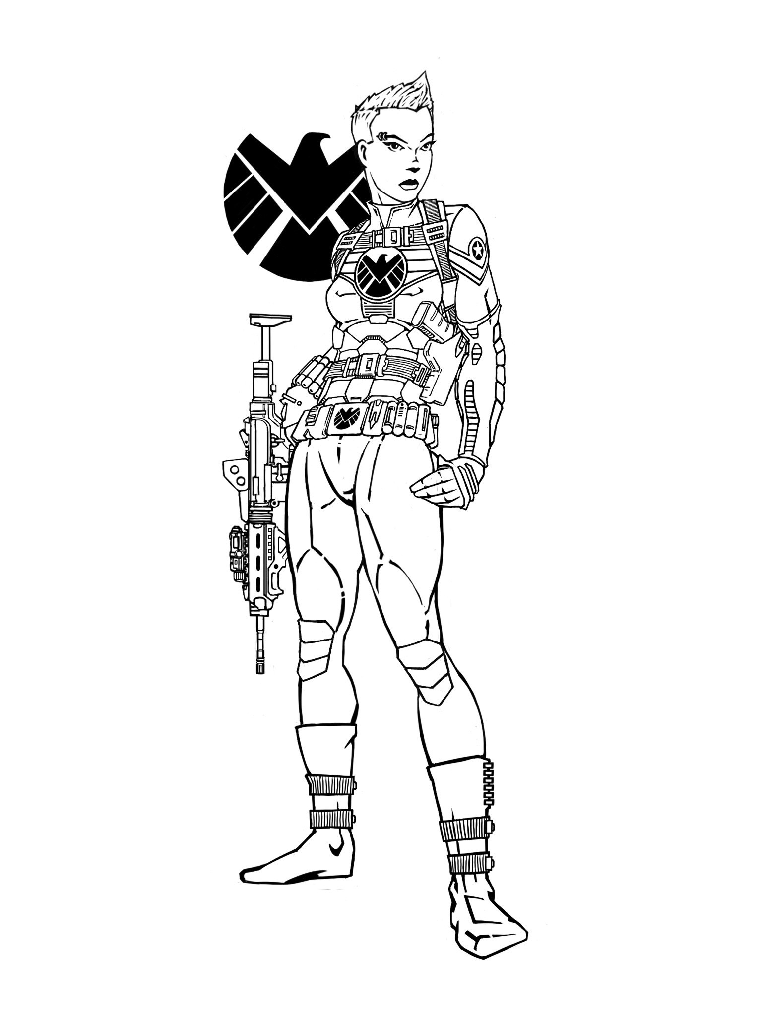 Artstation Watched Captain America Winter Soldier One Too Many Times Rich Willson