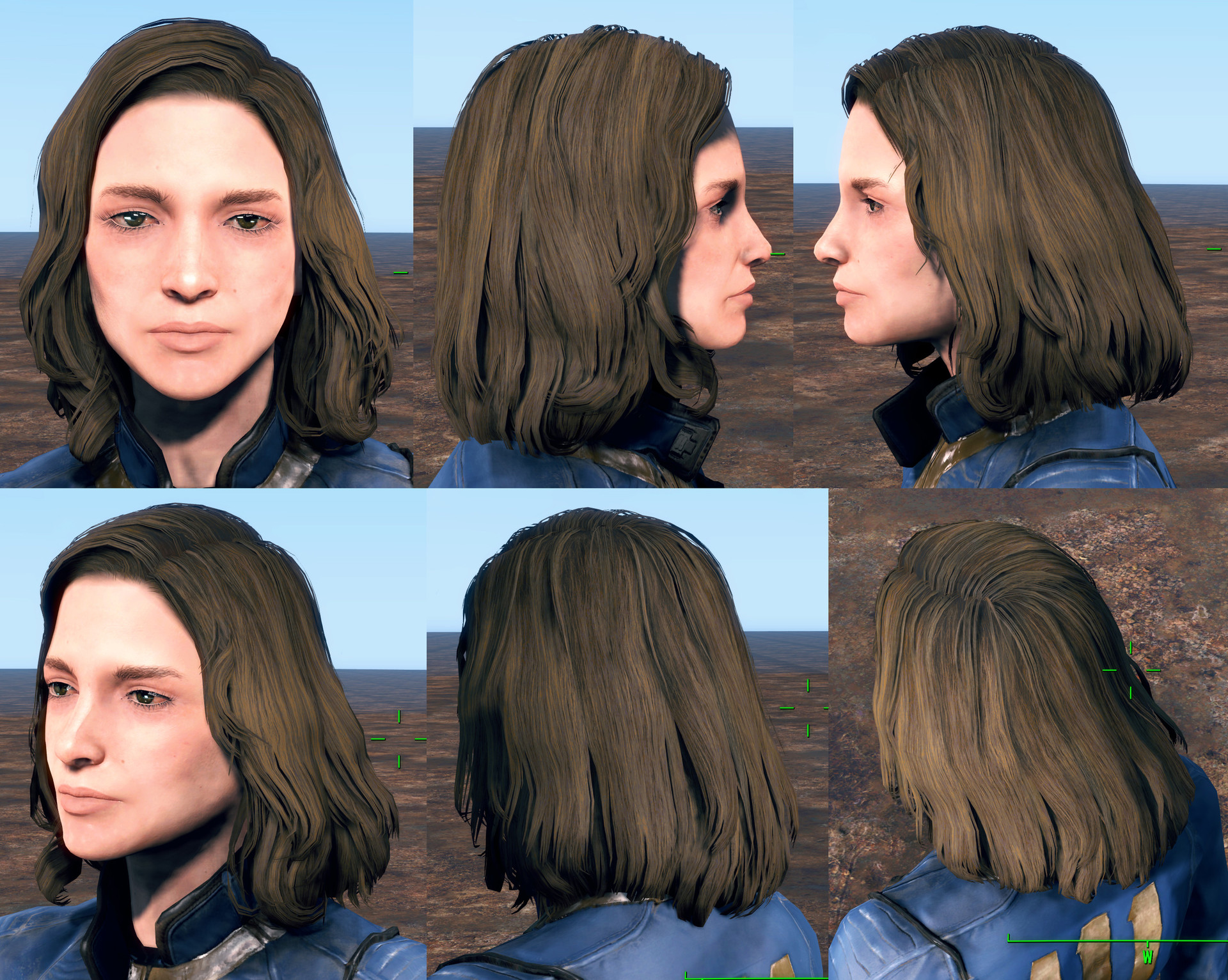 Artstation Fallout Character Creation Hair And Facial Hair