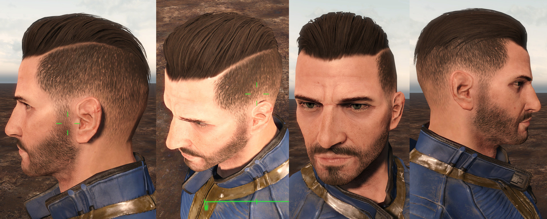 Fallout 4 hair male фото 7