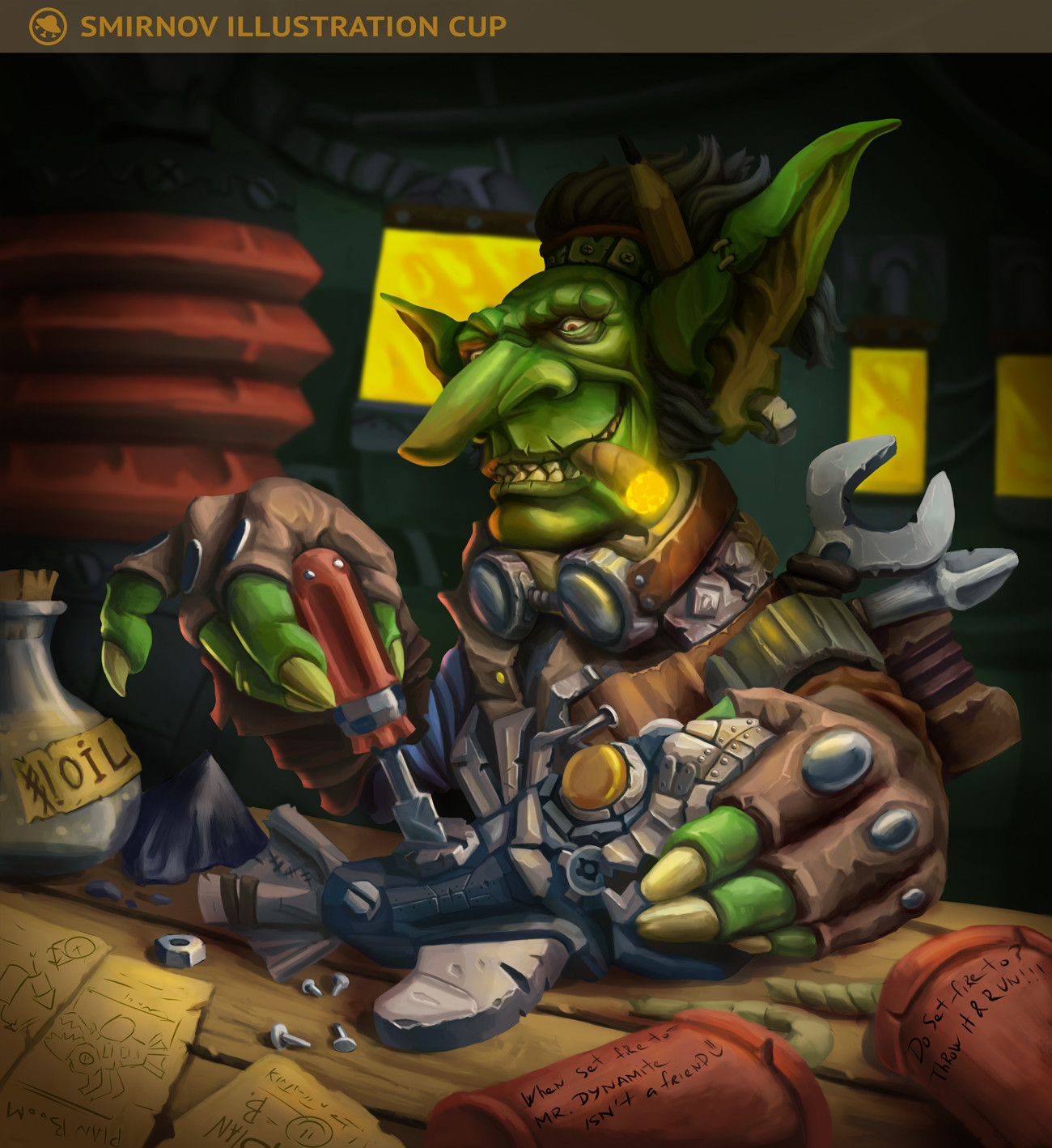 Artstation - Goblin Engineer.