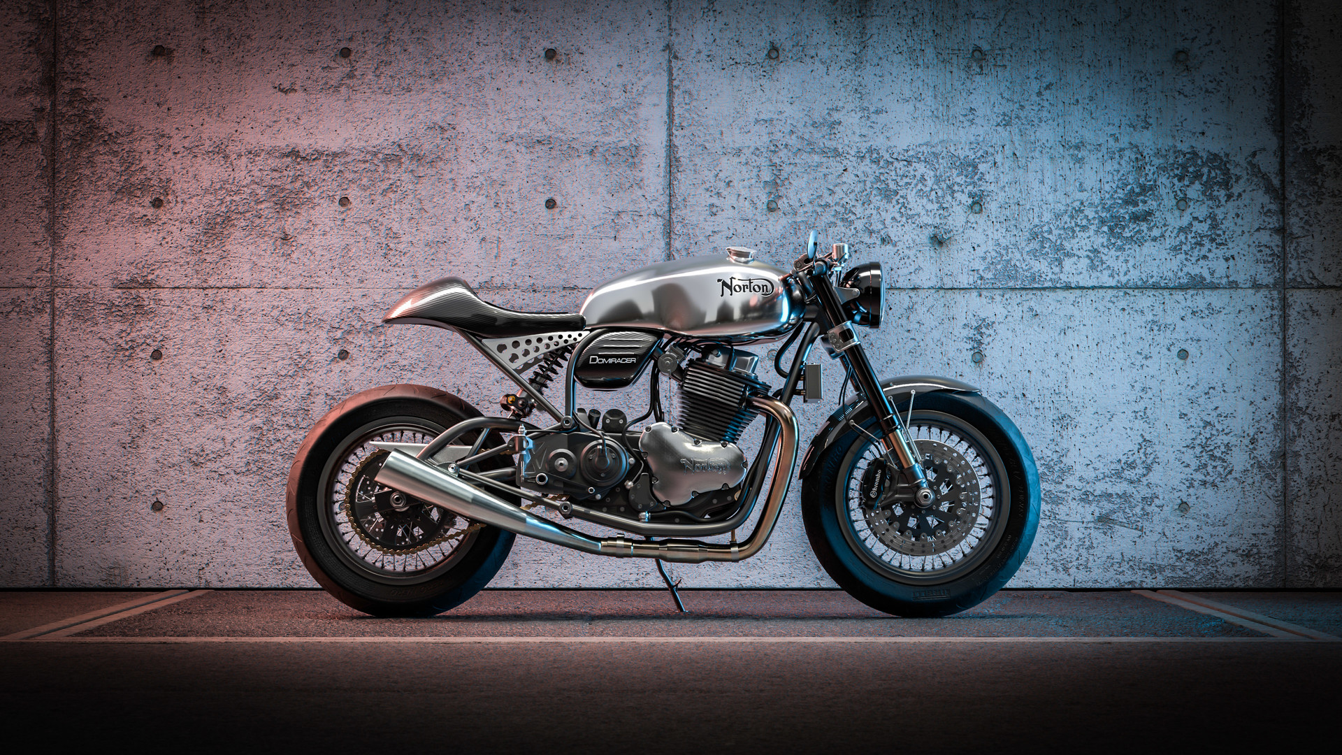 Lukas Lorenz Cafe Racer Norton Domiracer 6607