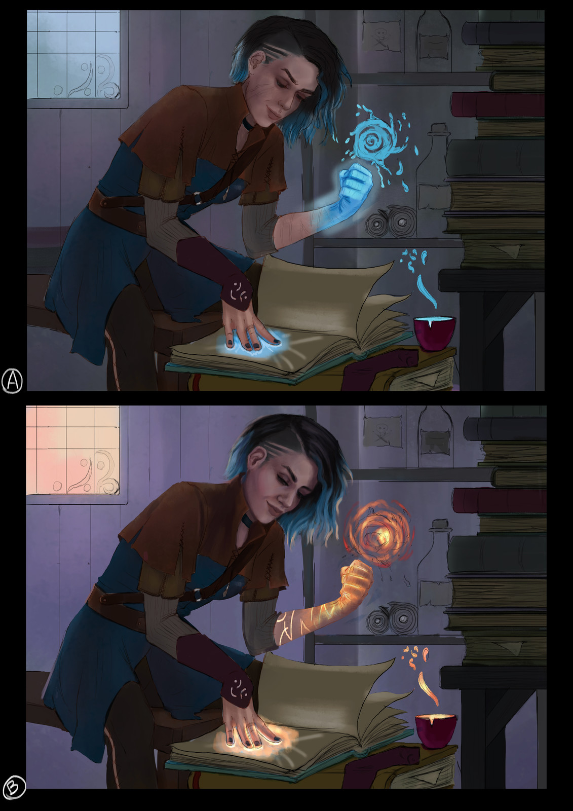 Color Test [I choose B]