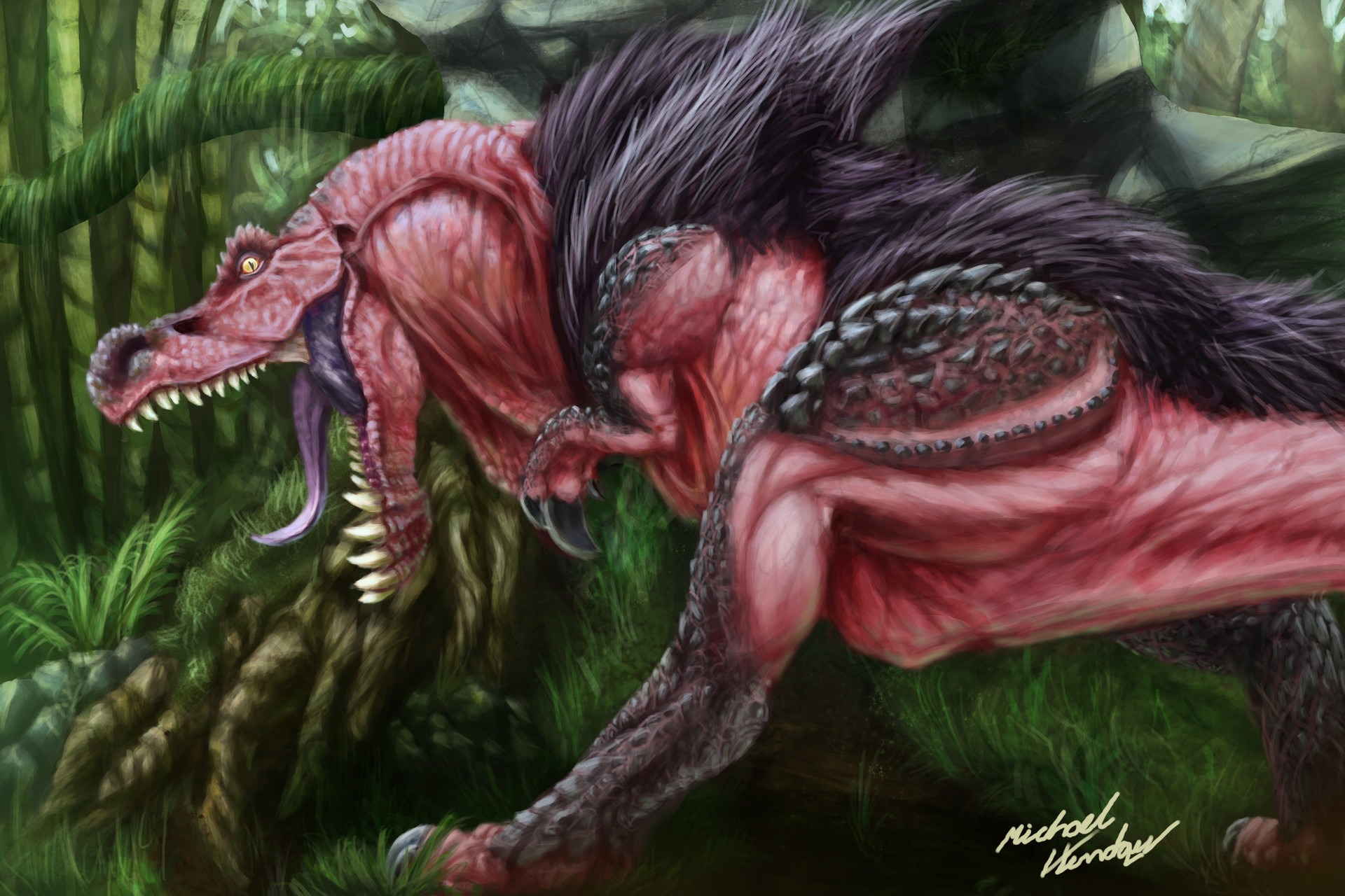 Michael Hendges Anjanath Anjanath pelt return to list. michael hendges