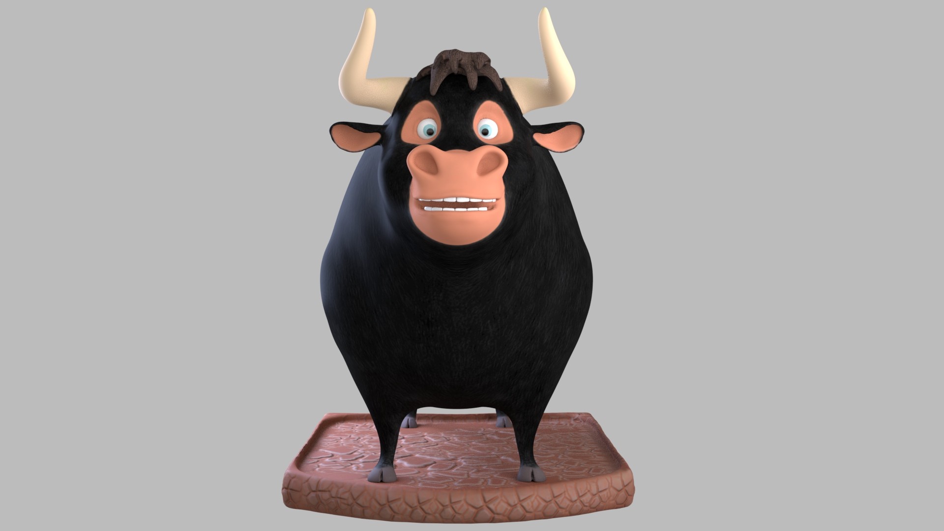 Cartoon Ferdinand The Bull Movie Toys ArtStation Ferdinand The Bull