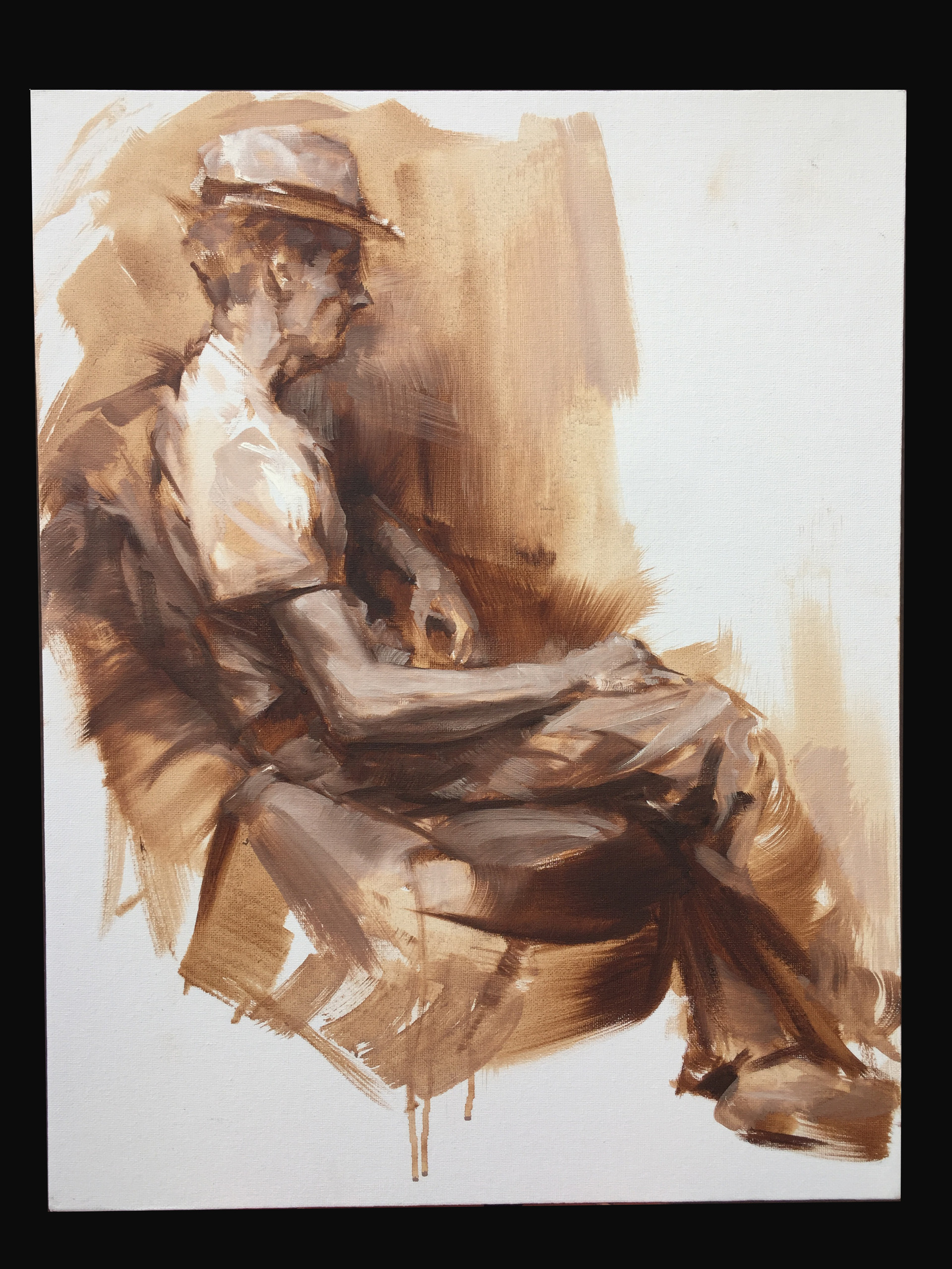 ArtStation Oil Painting exercise 01