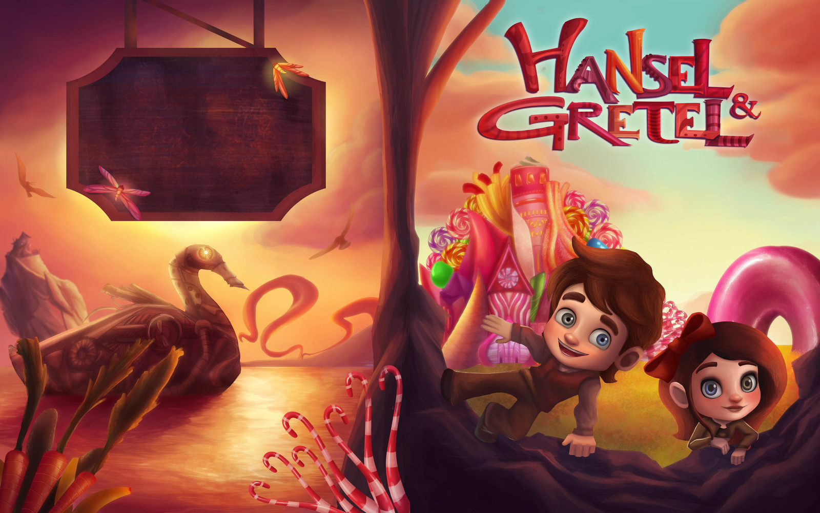 Hansel &amp; Gretel book cover