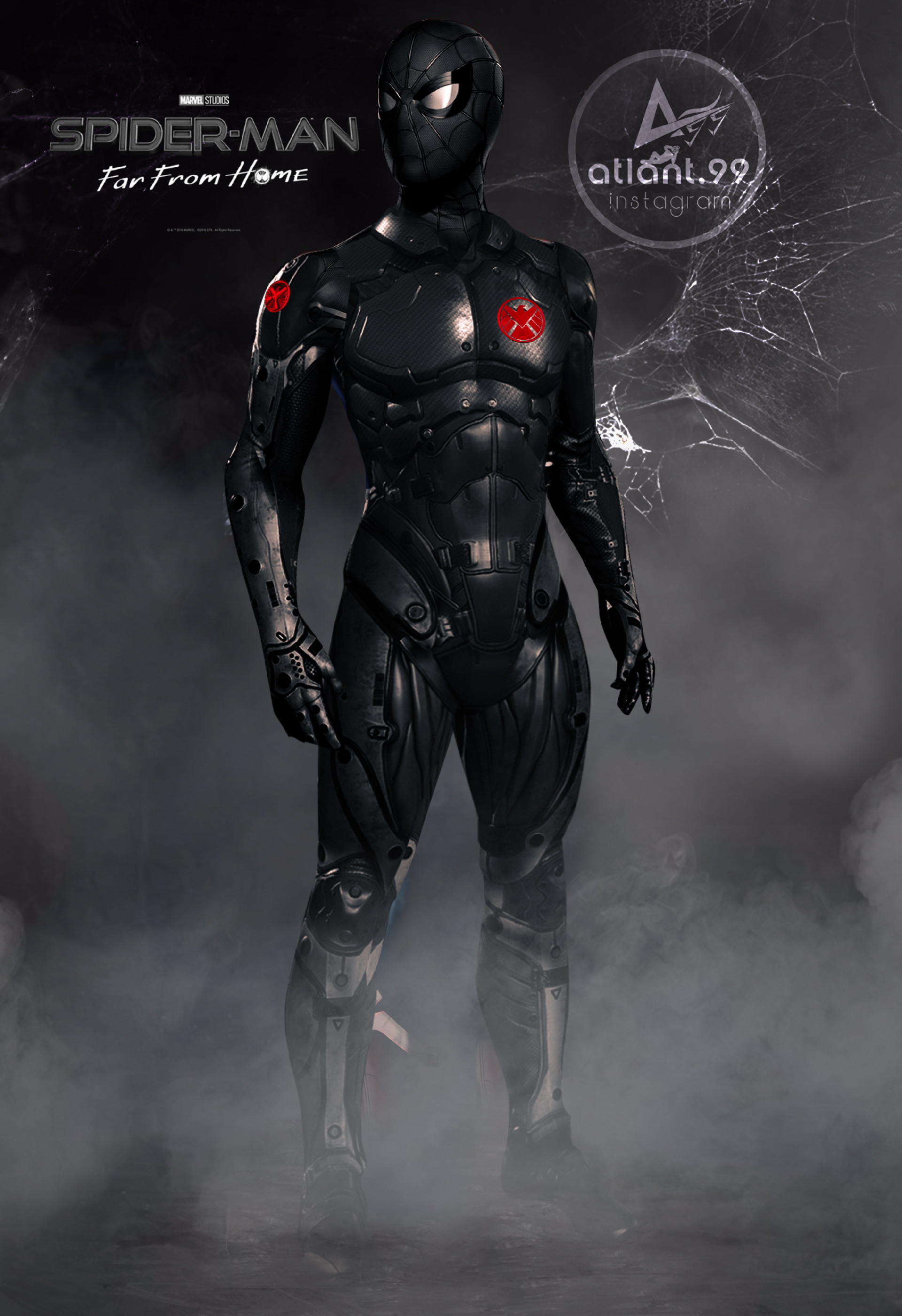 Artstation Spider Man Far From Home Shohnur Narchaev