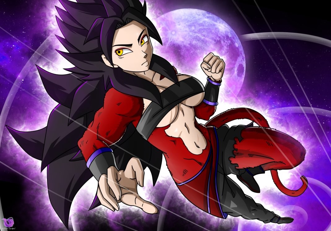 Artstation Commission Kirasha Ssj4 Oc Chigo Senpai