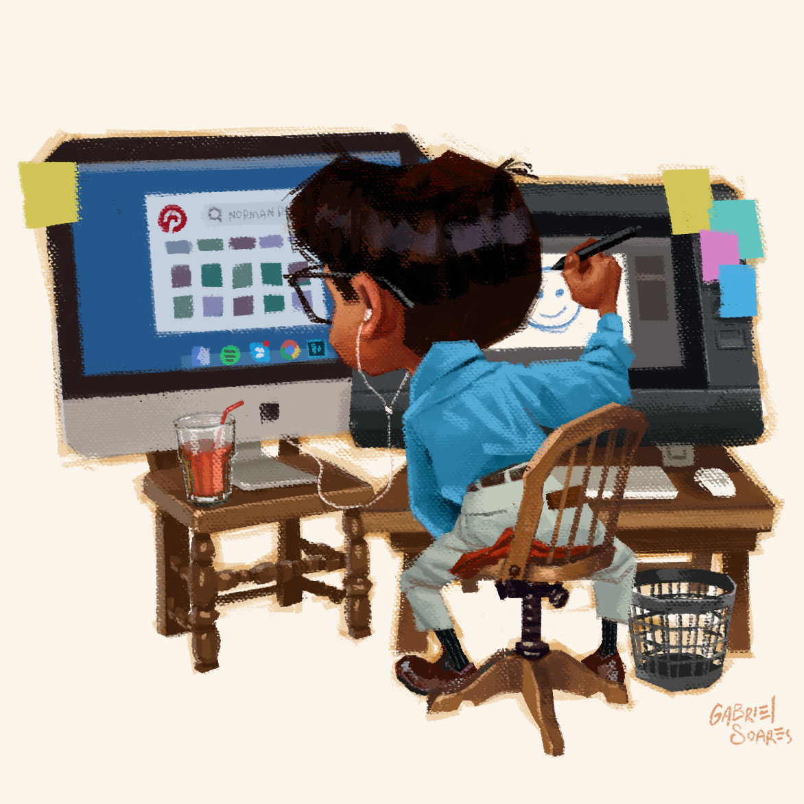 Homage to Norman Rockwell
