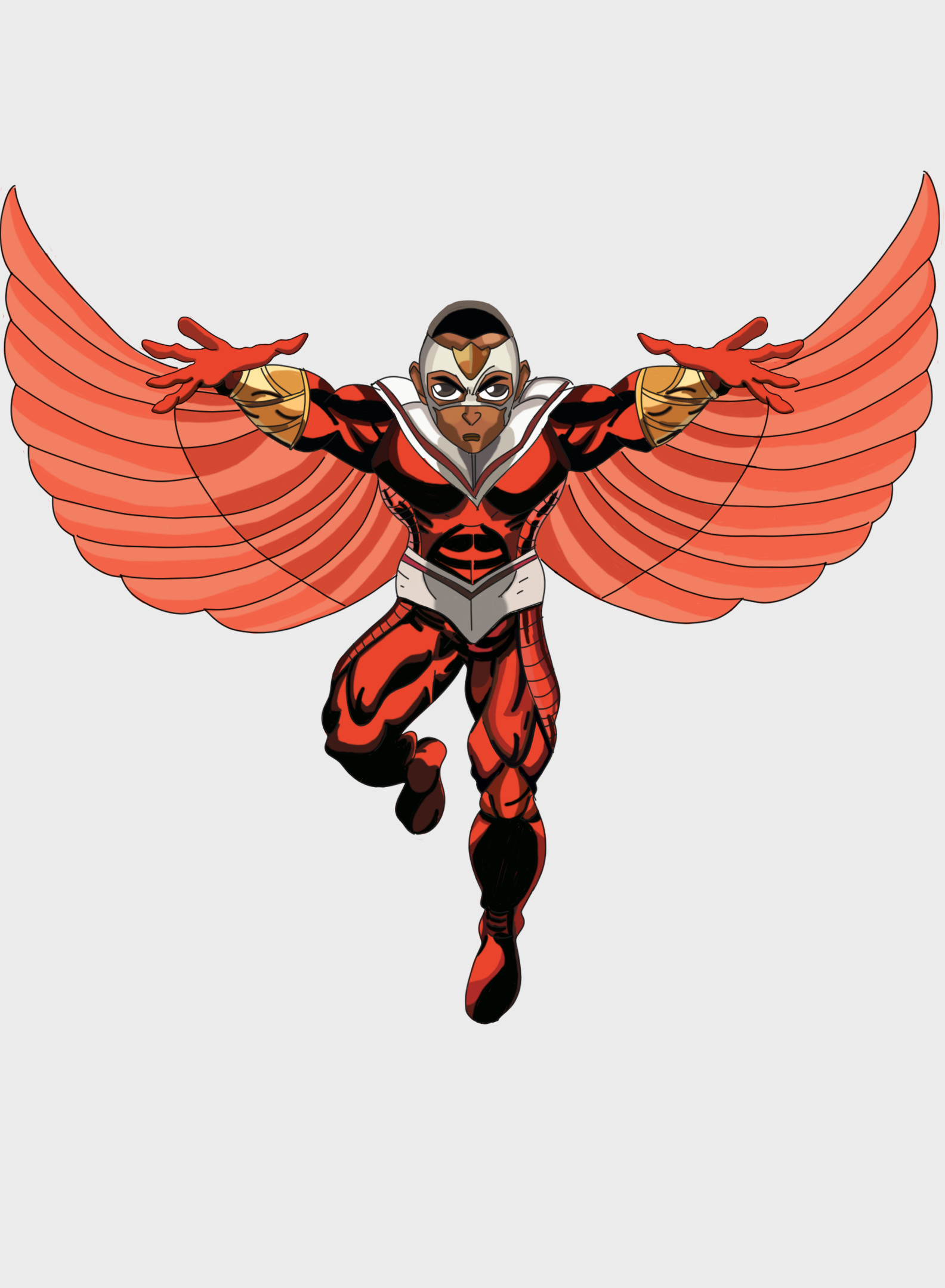 falcon drawing marvel