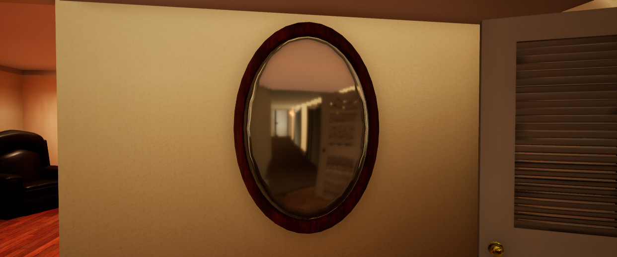 Entry Mirror Finished