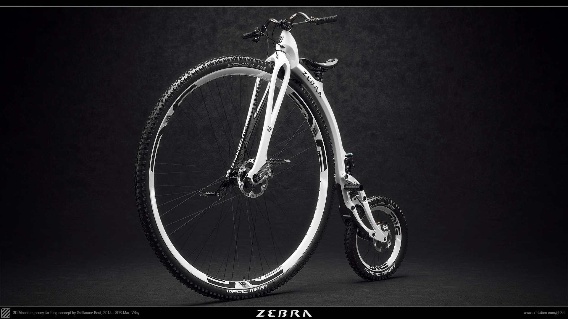Zebra sales penny farthing