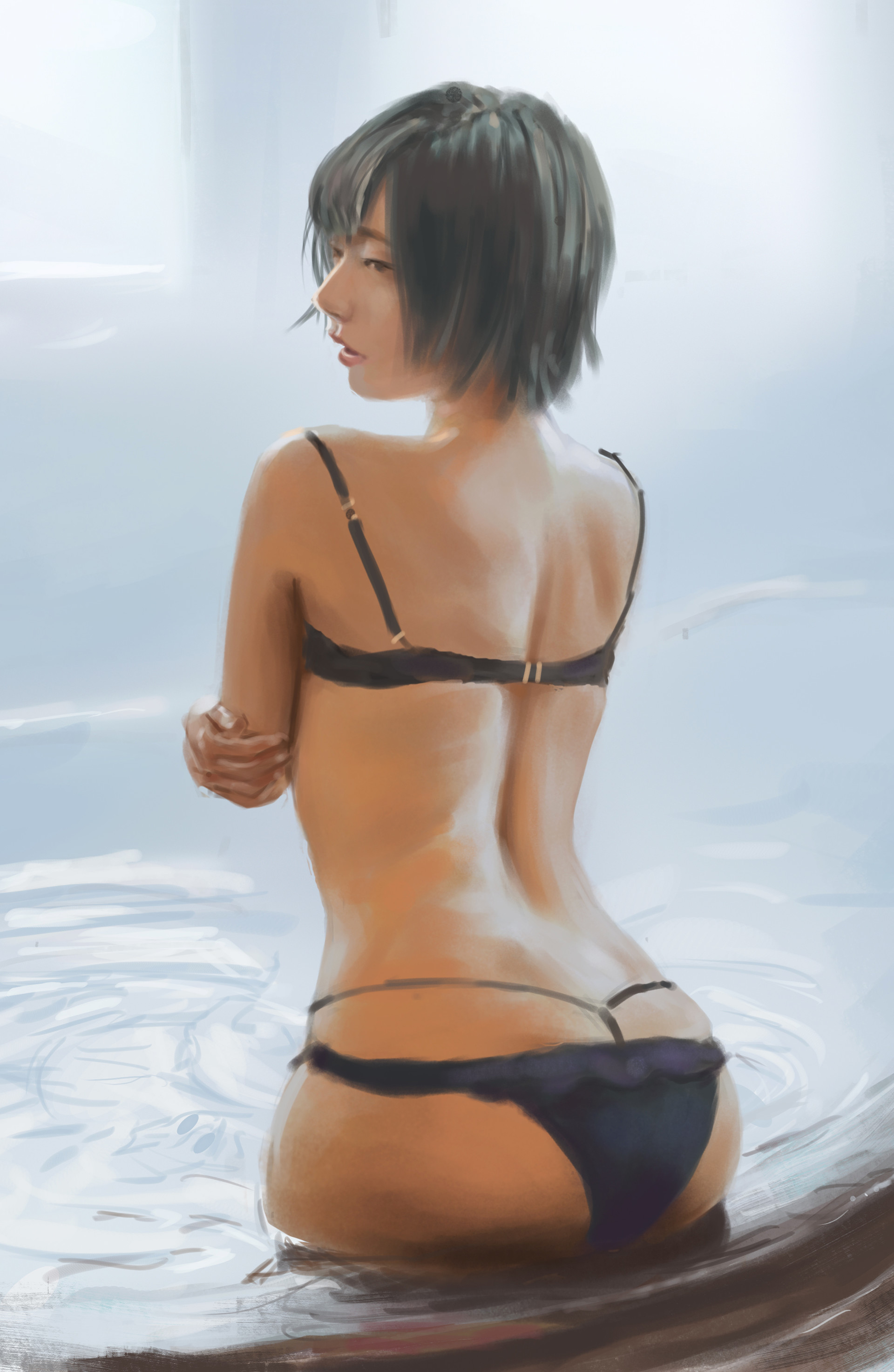 Asian Girl Butt