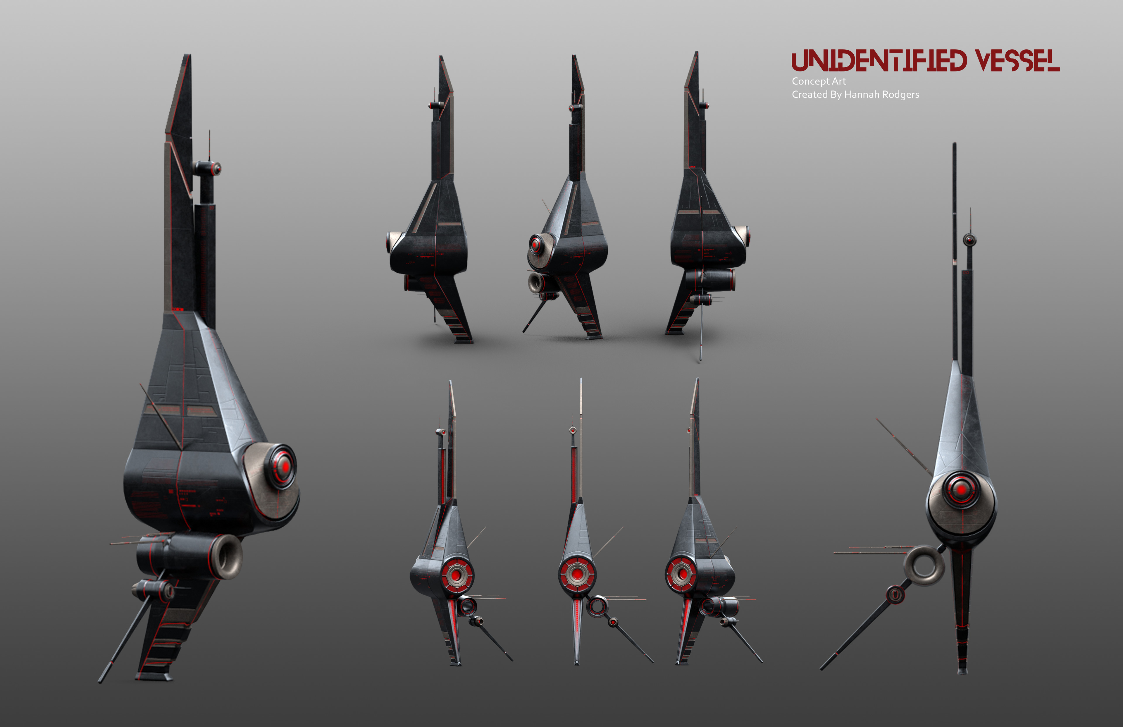 Concept/Character sheet. Textured in Substance Painter.
